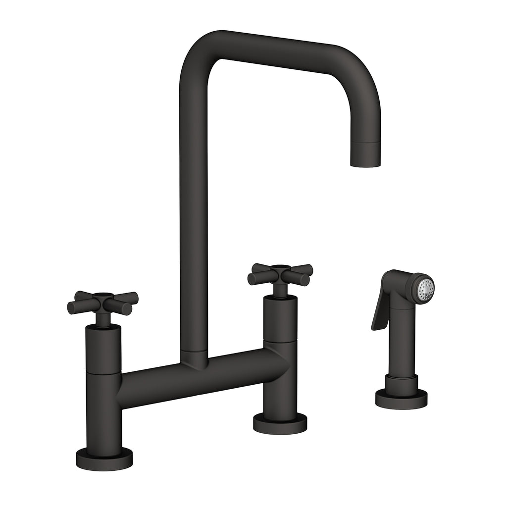 Newport Brass East Linear 1400-5412 — vista de producto — Negro Mate