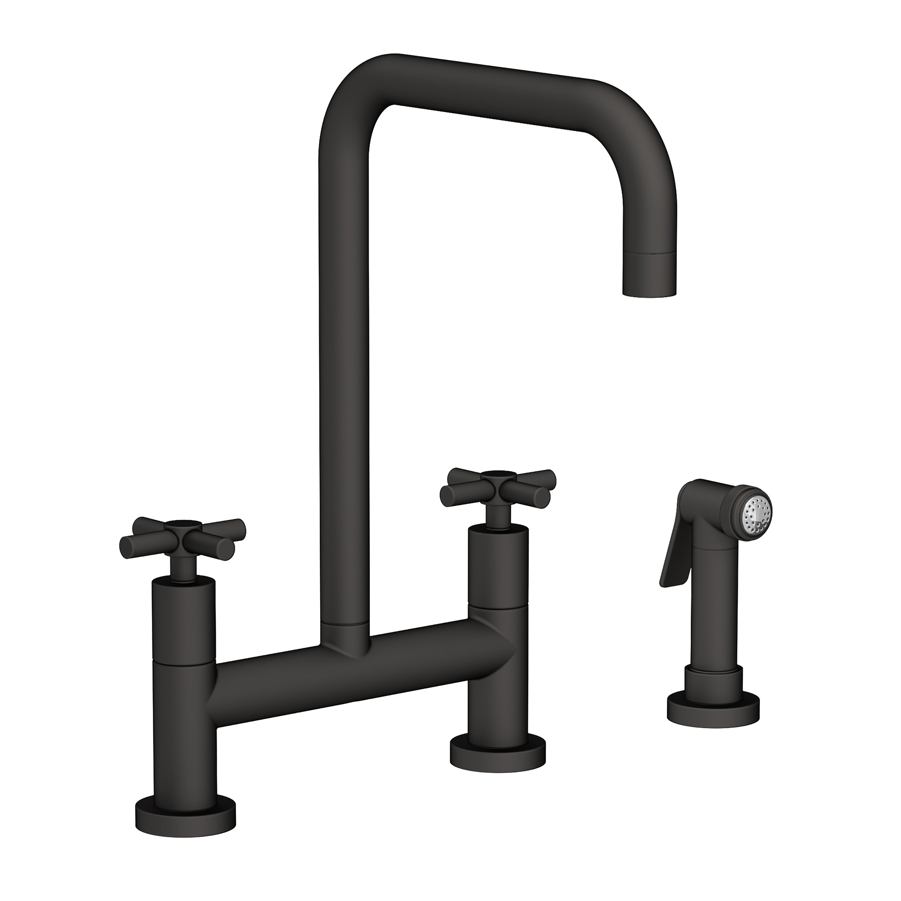 Newport Brass East Linear 1400-5412 — vista de producto — Negro Mate