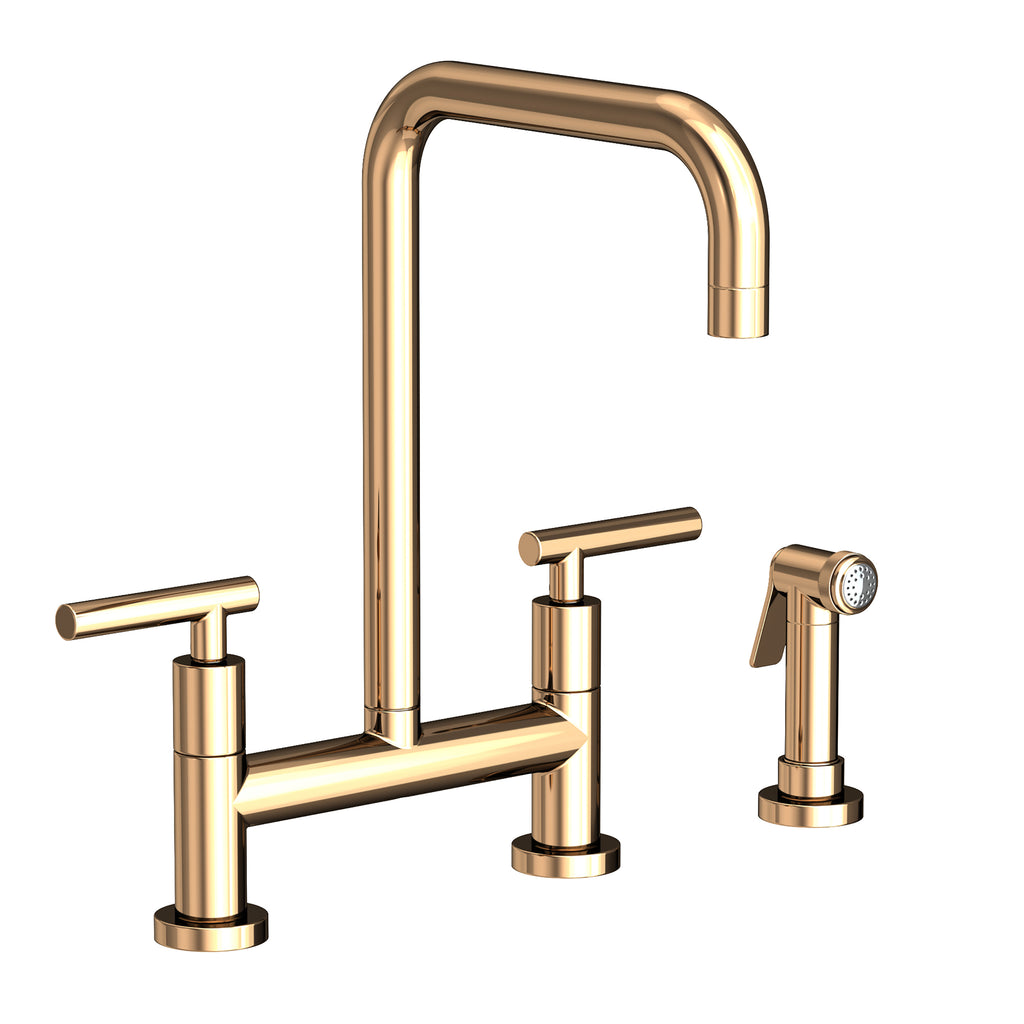 Newport Brass East Linear 1400-5413 — vista de producto — Oro Francés (PVD)