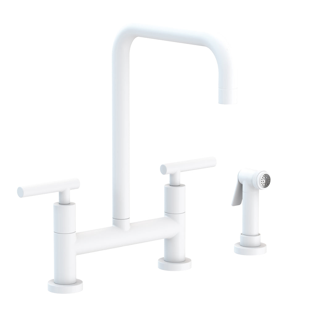 Newport Brass East Linear 1400-5413 — vista de producto — Blanco Mate
