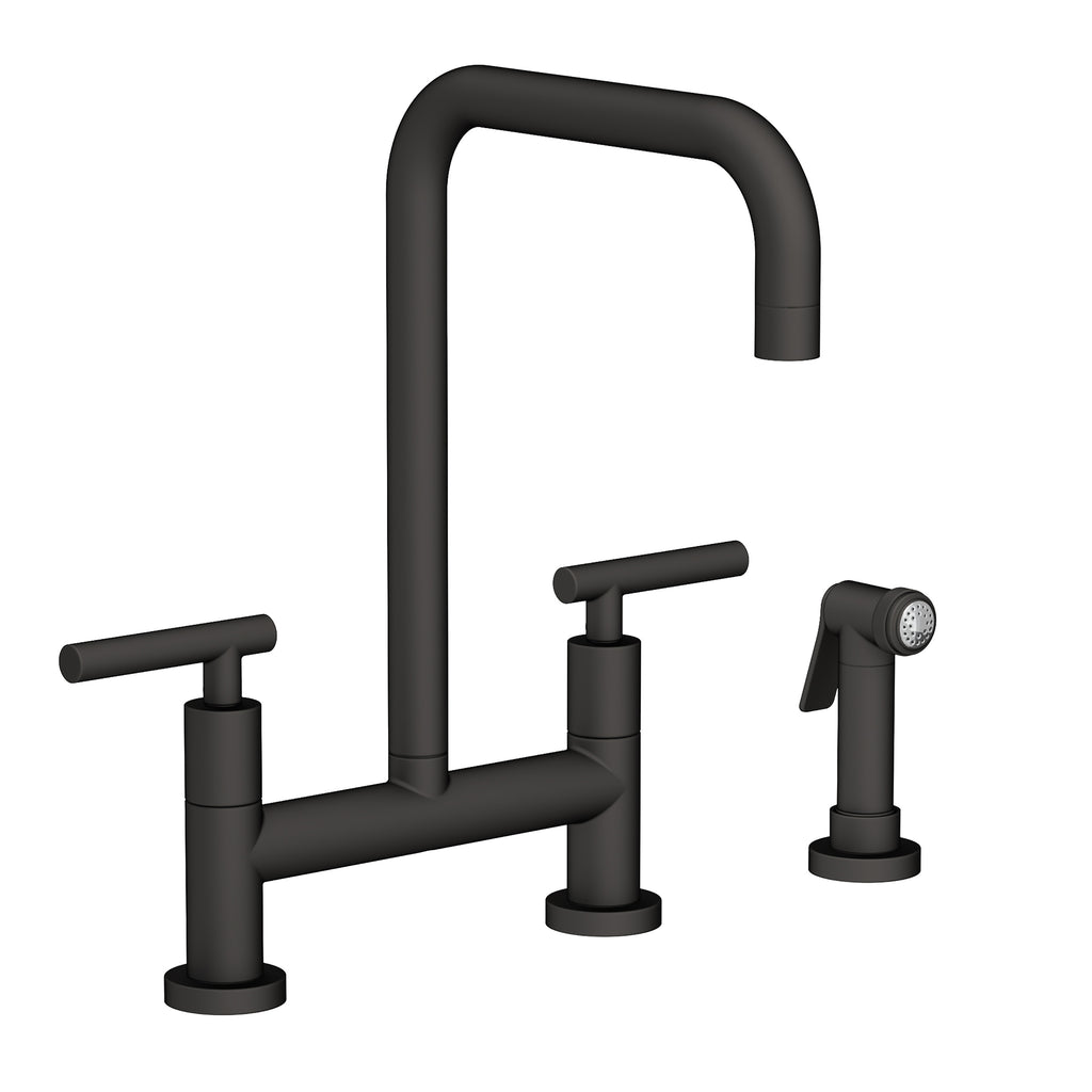 Newport Brass East Linear 1400-5413 — vista de producto — Negro Mate