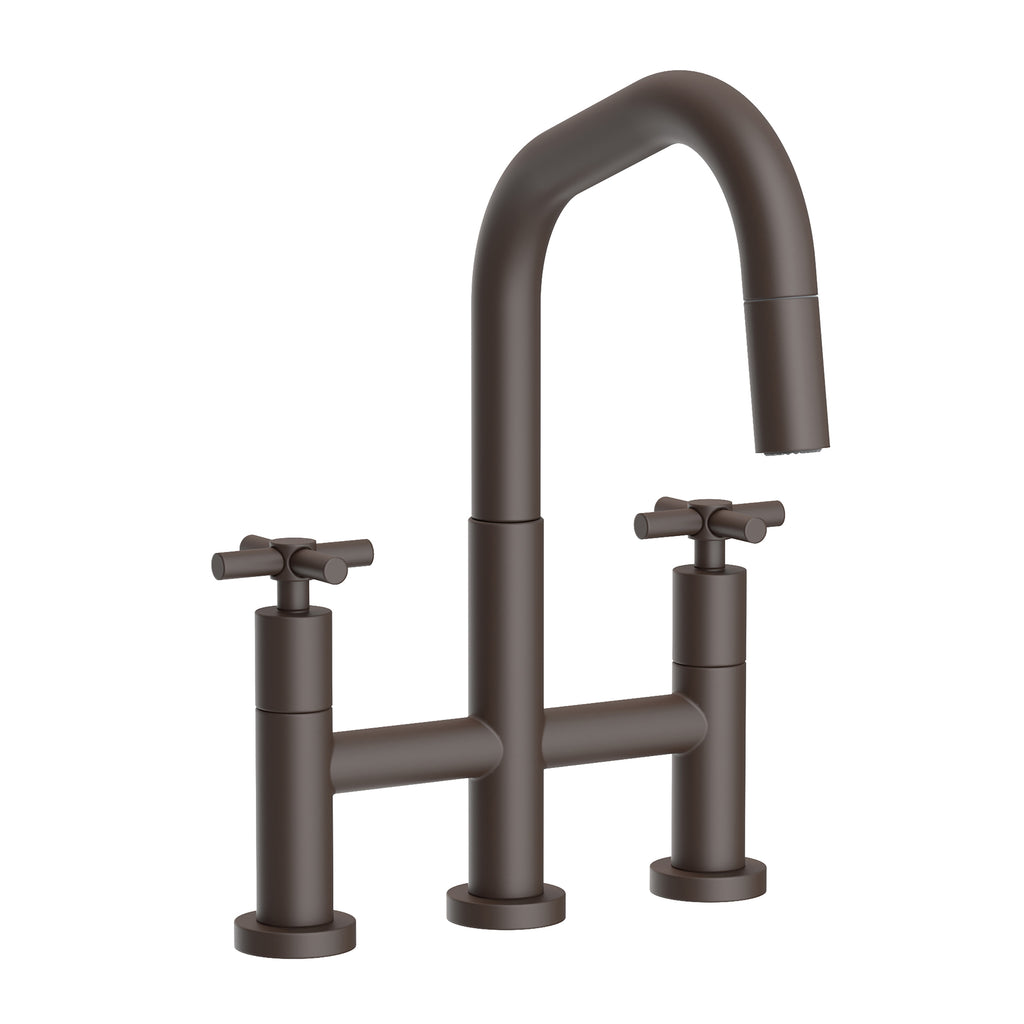 Newport Brass East Linear 1400-5462 — vista de producto — Bronce Aceitado