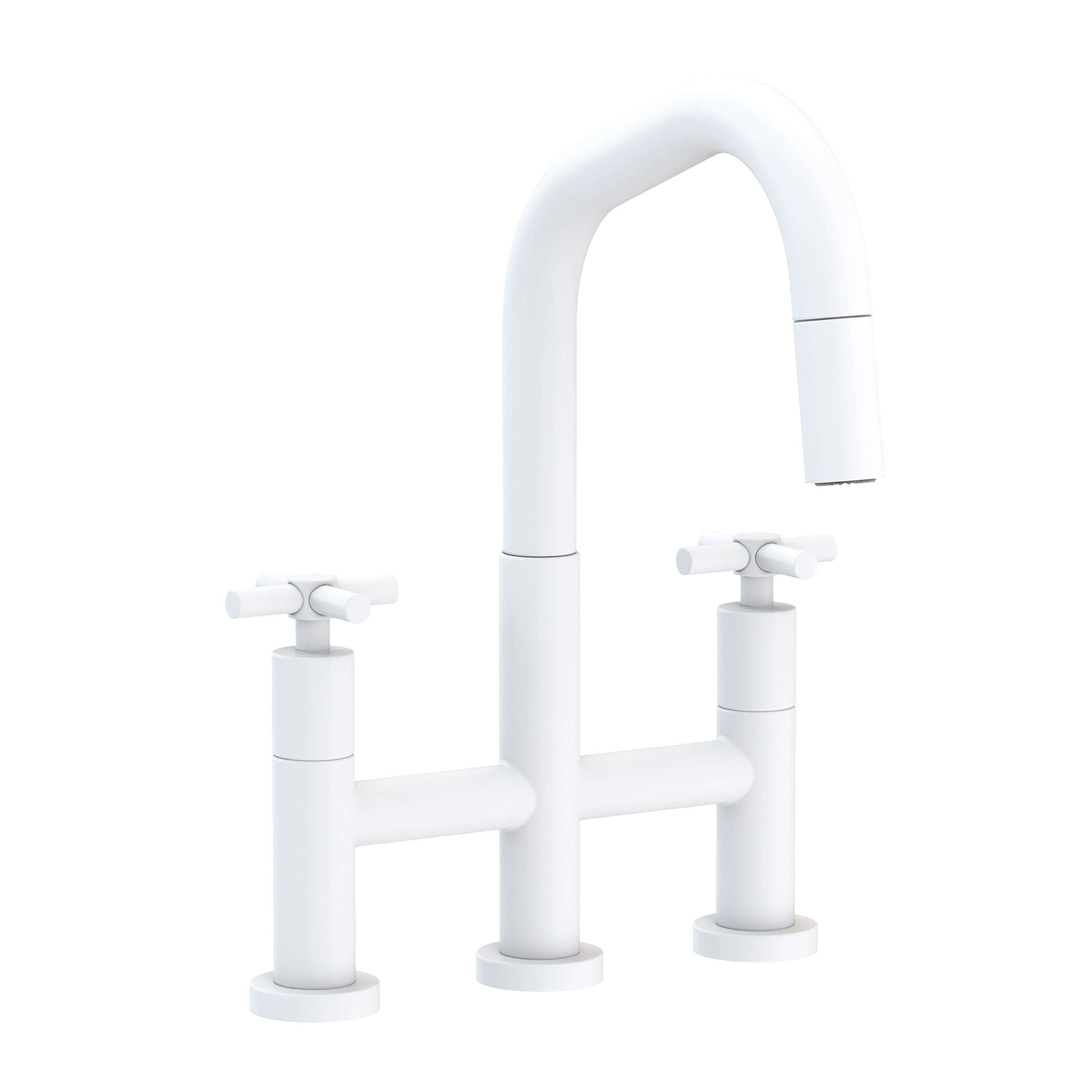Newport Brass East Linear 1400-5462 — vista de producto — Blanco Mate