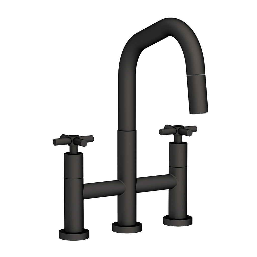 Newport Brass East Linear 1400-5462 — vista de producto — Negro Mate