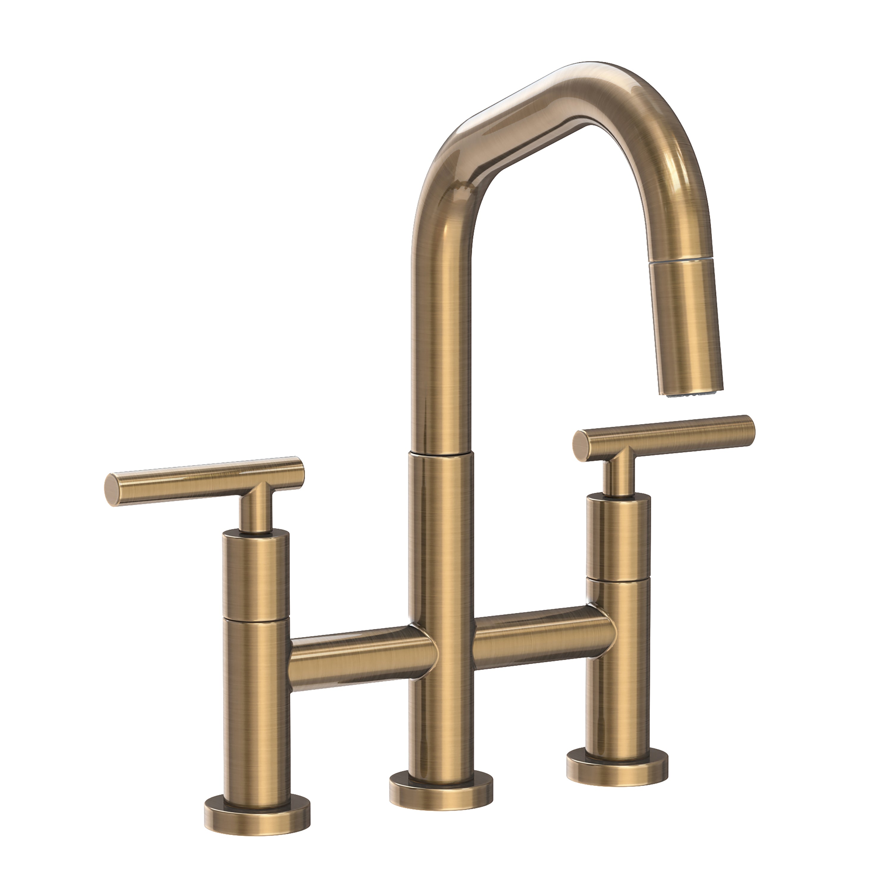 Newport Brass East Linear 1400-5463 — vista de producto — Latón Antiguo