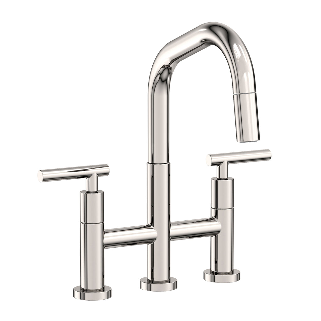 Newport Brass East Linear 1400-5463 — vista de producto — Níquel Pulido (Natural)