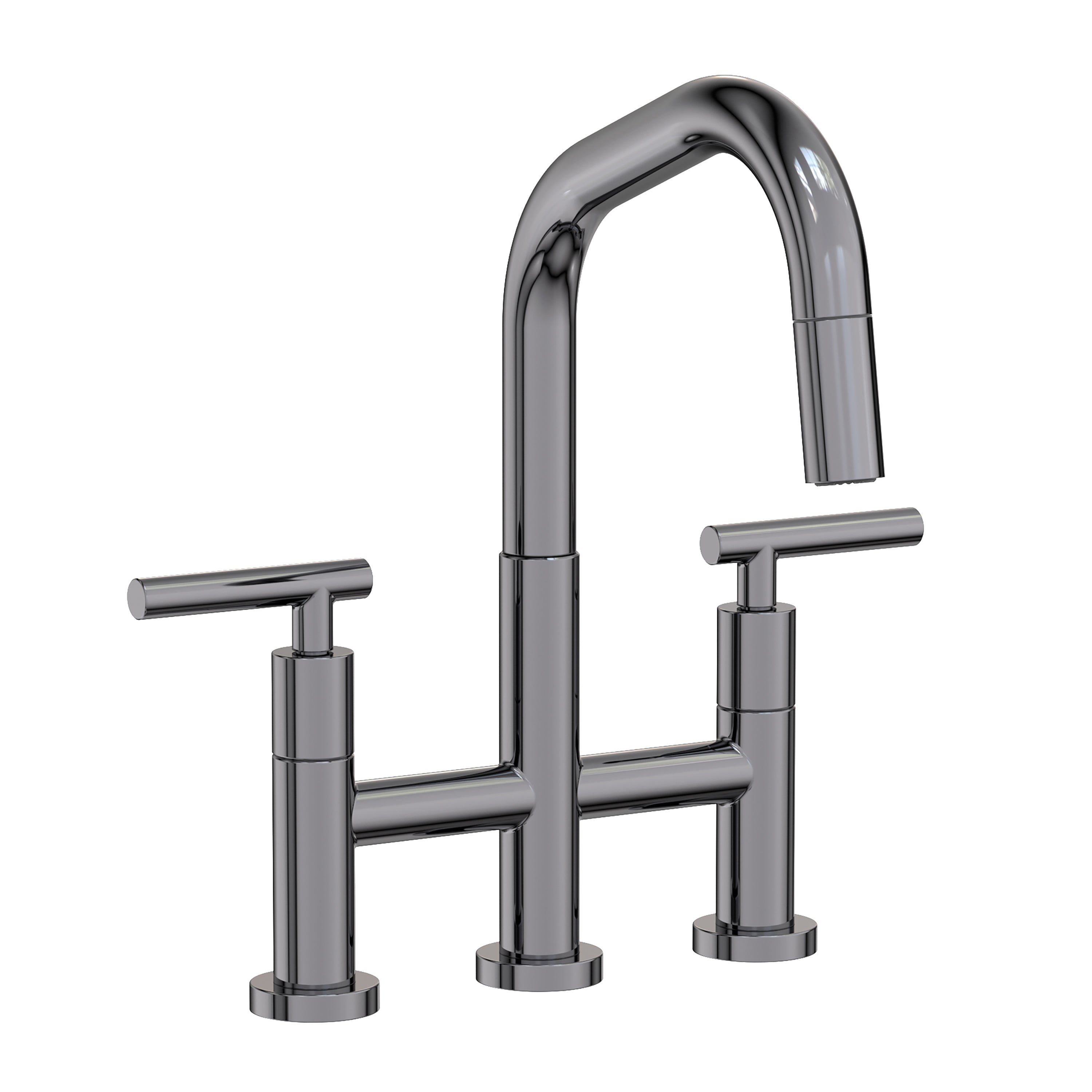 Newport Brass East Linear 1400-5463 — vista de producto — Cromo Medianoche