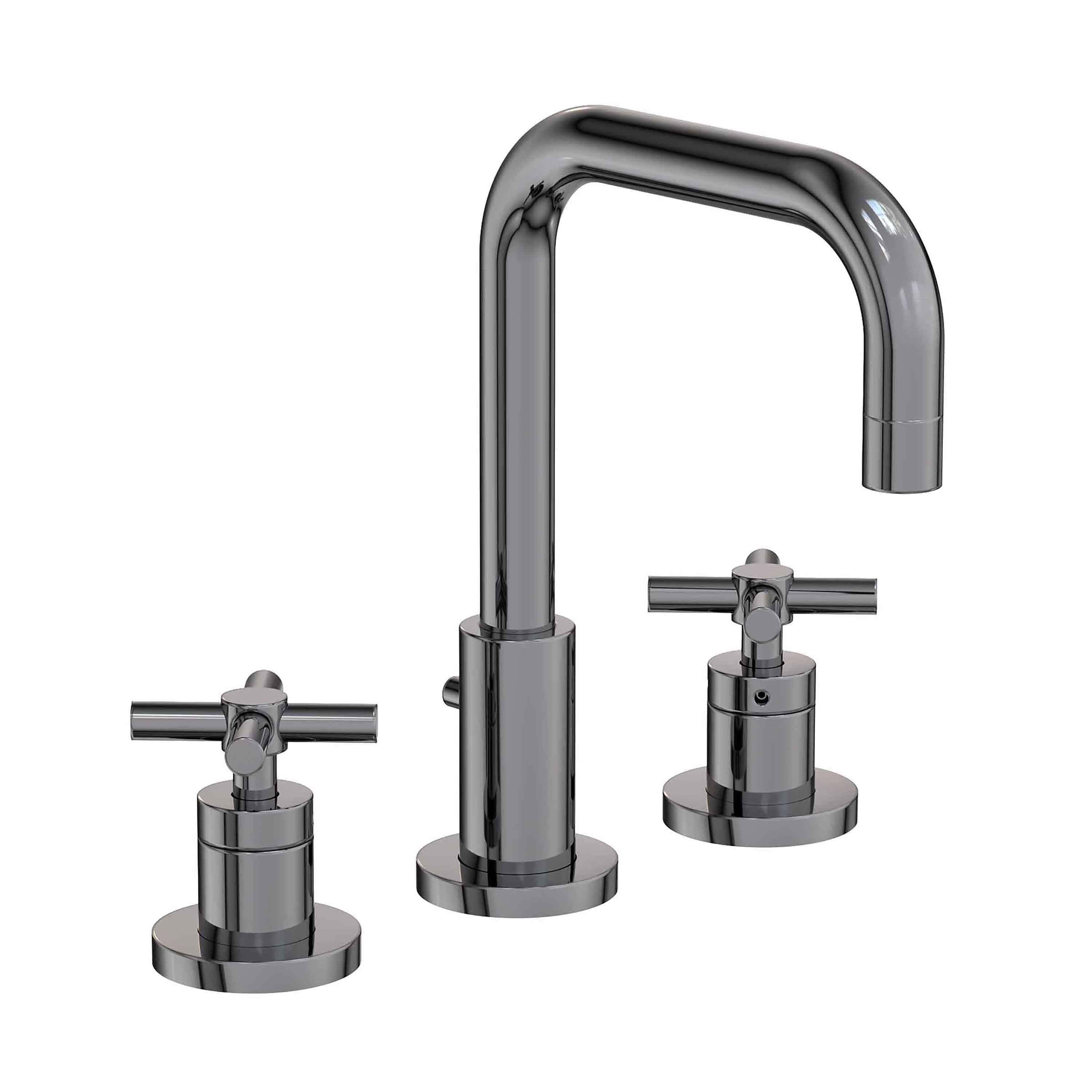 Newport Brass East Linear 1400 — vista de producto — Cromo Medianoche