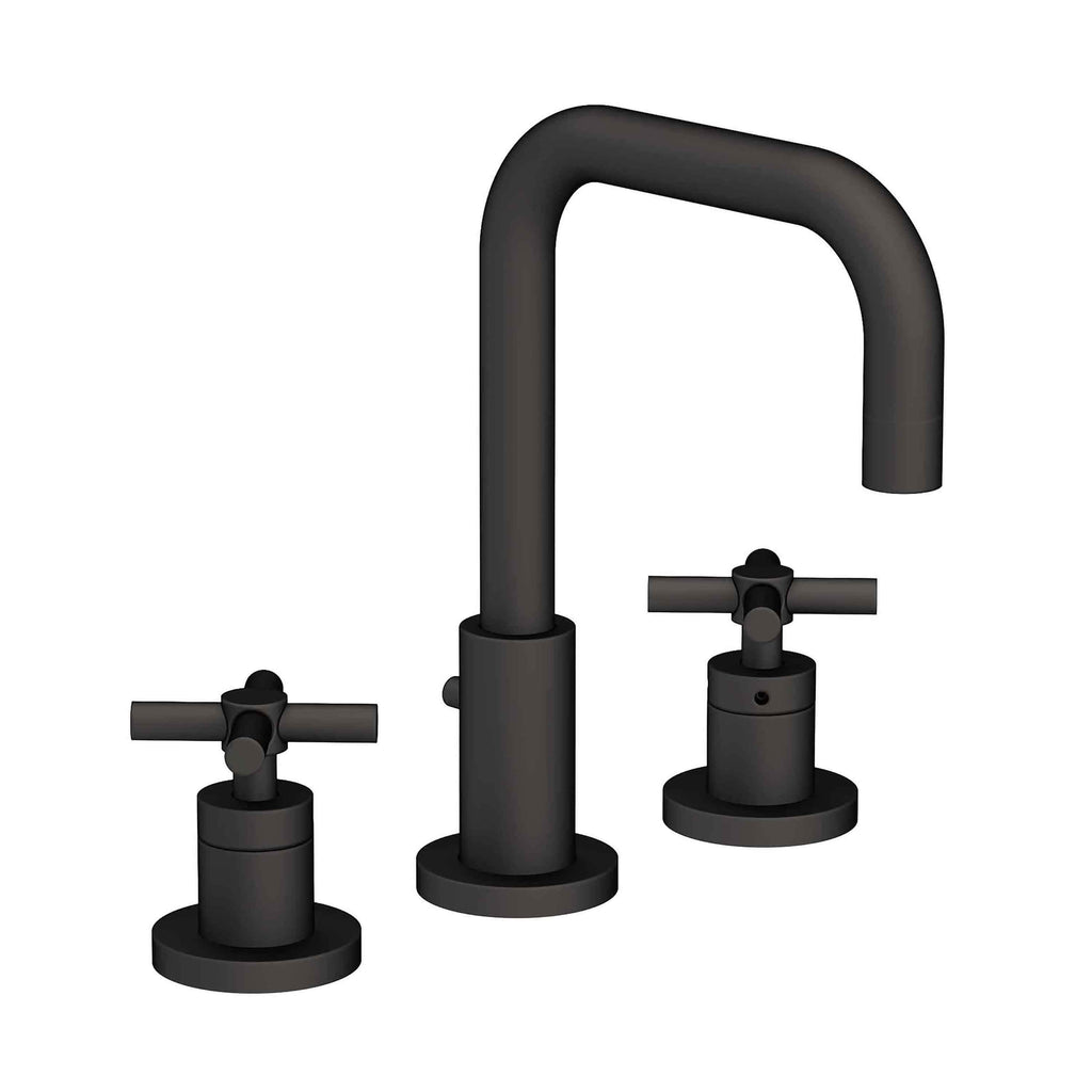 Newport Brass East Linear 1400 — vista de producto — Negro Mate
