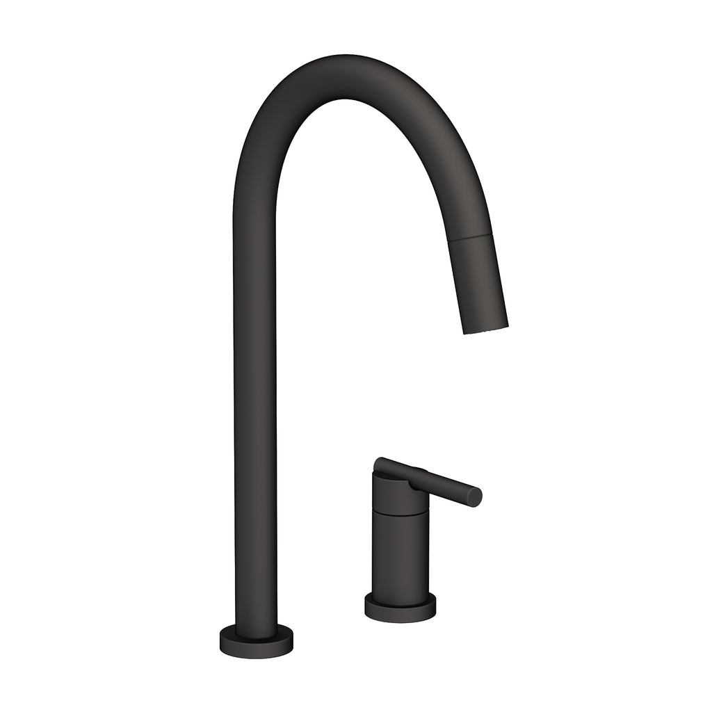 Newport Brass East Linear 1500-5123 — vista de producto — Negro Mate