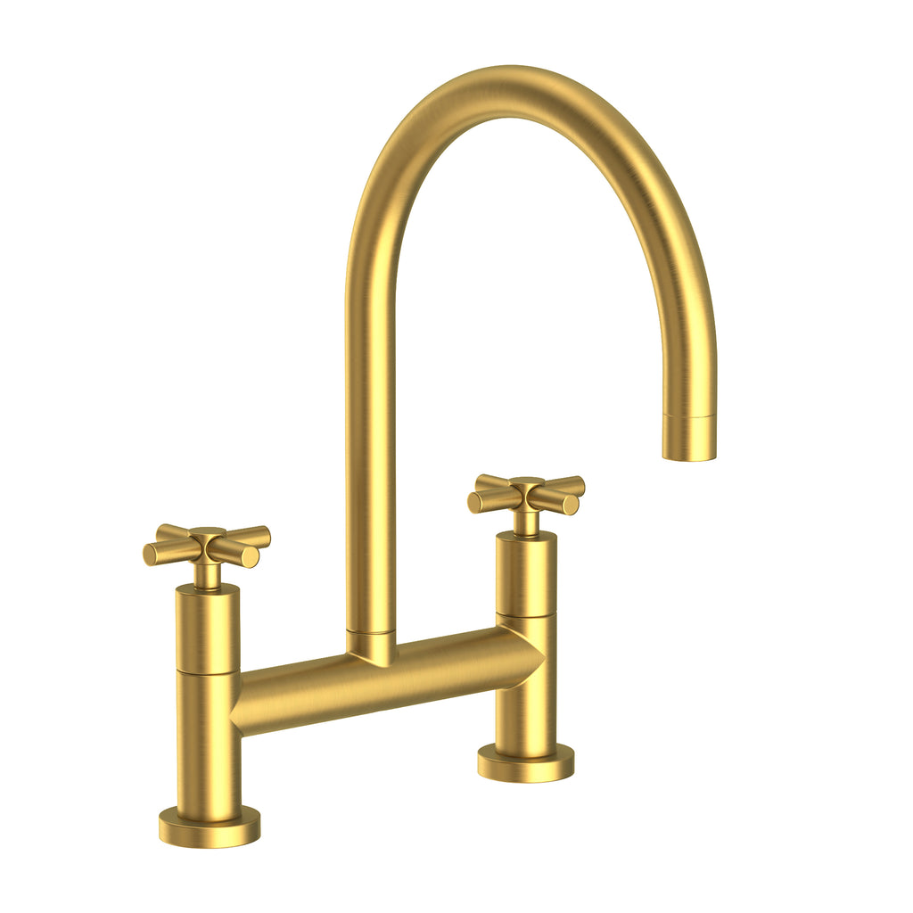 Newport Brass East Linear 1500-5402 — vista de producto — Latón Satinado (PVD)