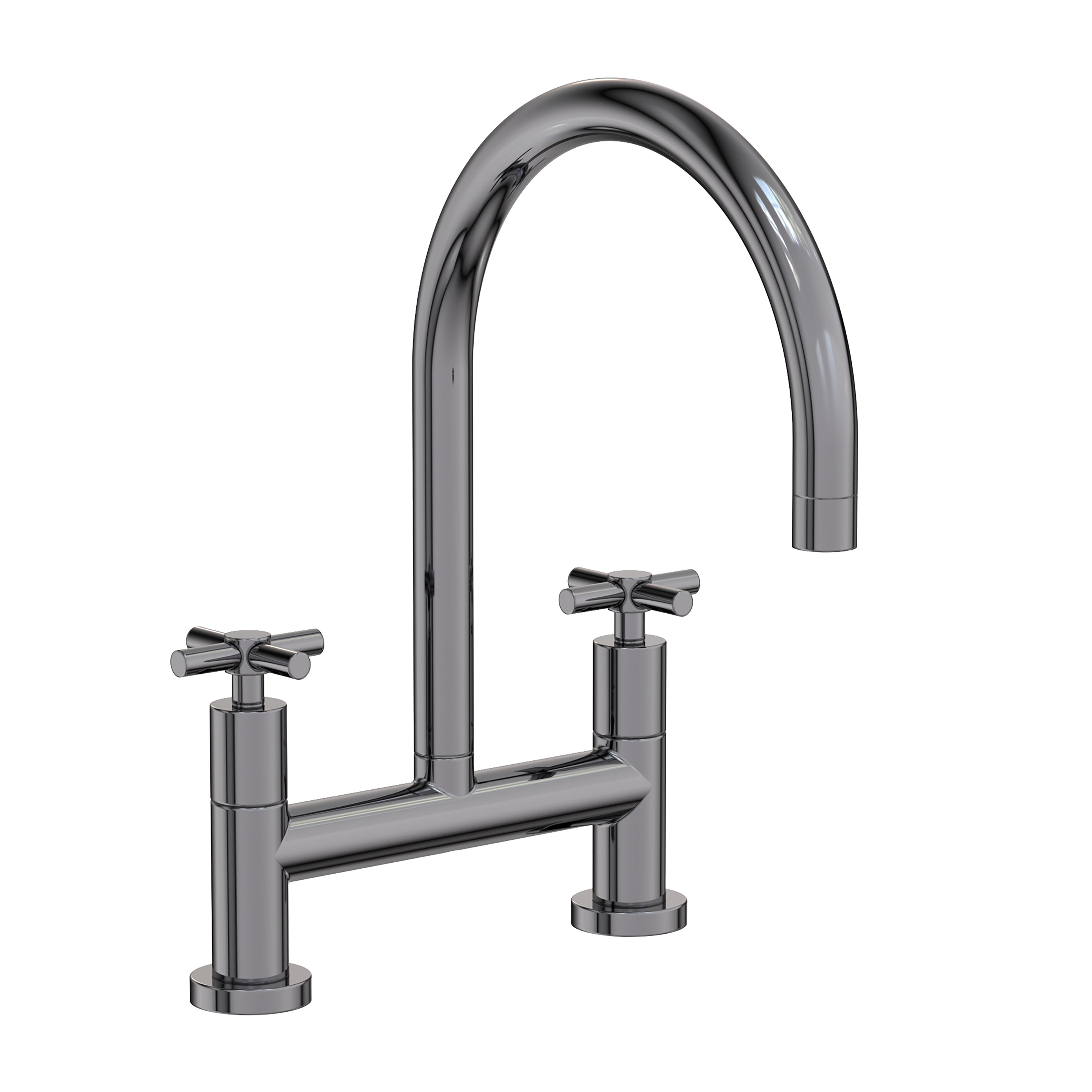 Newport Brass East Linear 1500-5402 — vista de producto — Cromo Medianoche