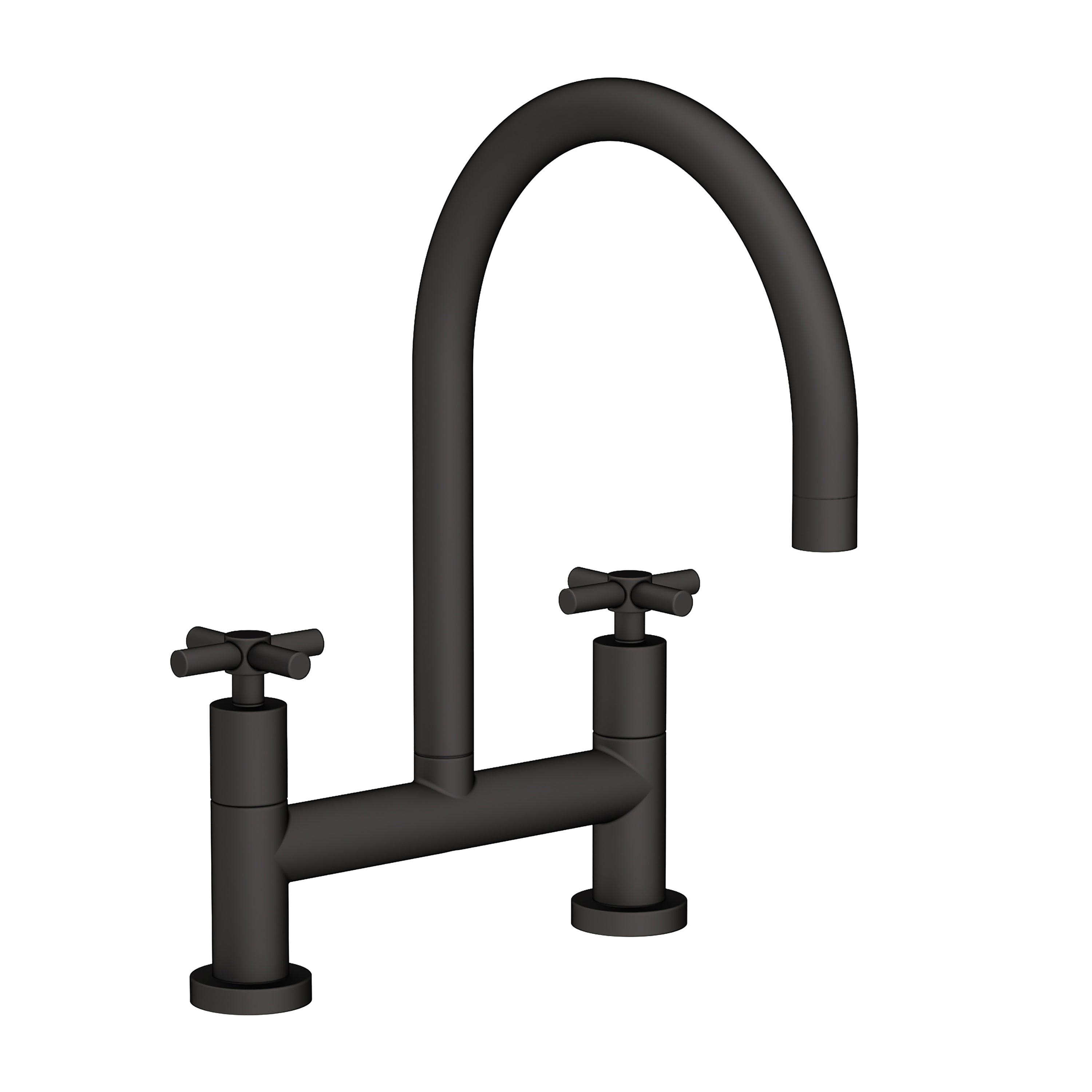 Newport Brass East Linear 1500-5402 — vista de producto — Negro Mate