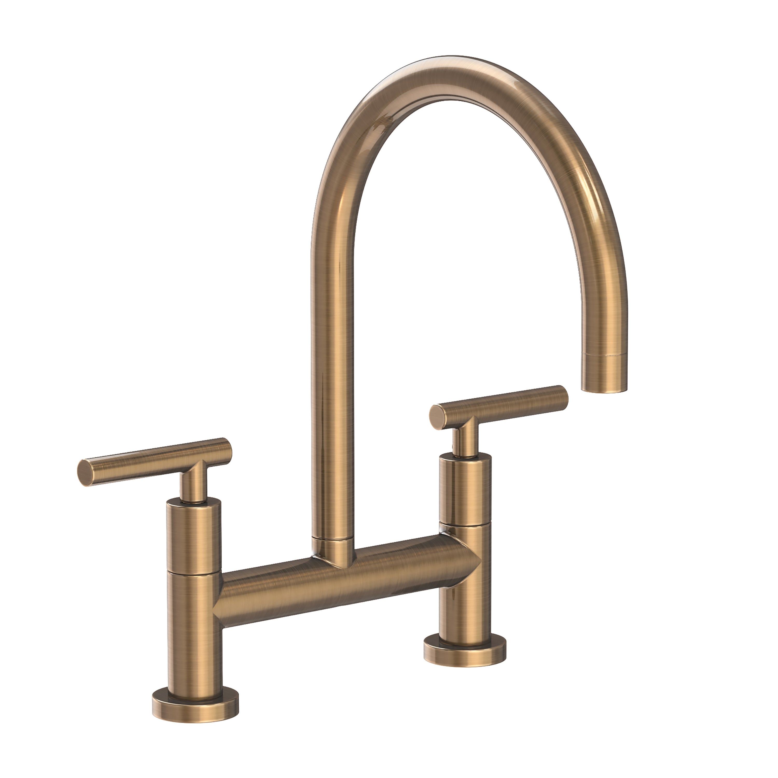 Newport Brass East Linear 1500-5403 — vista de producto — Latón Antiguo