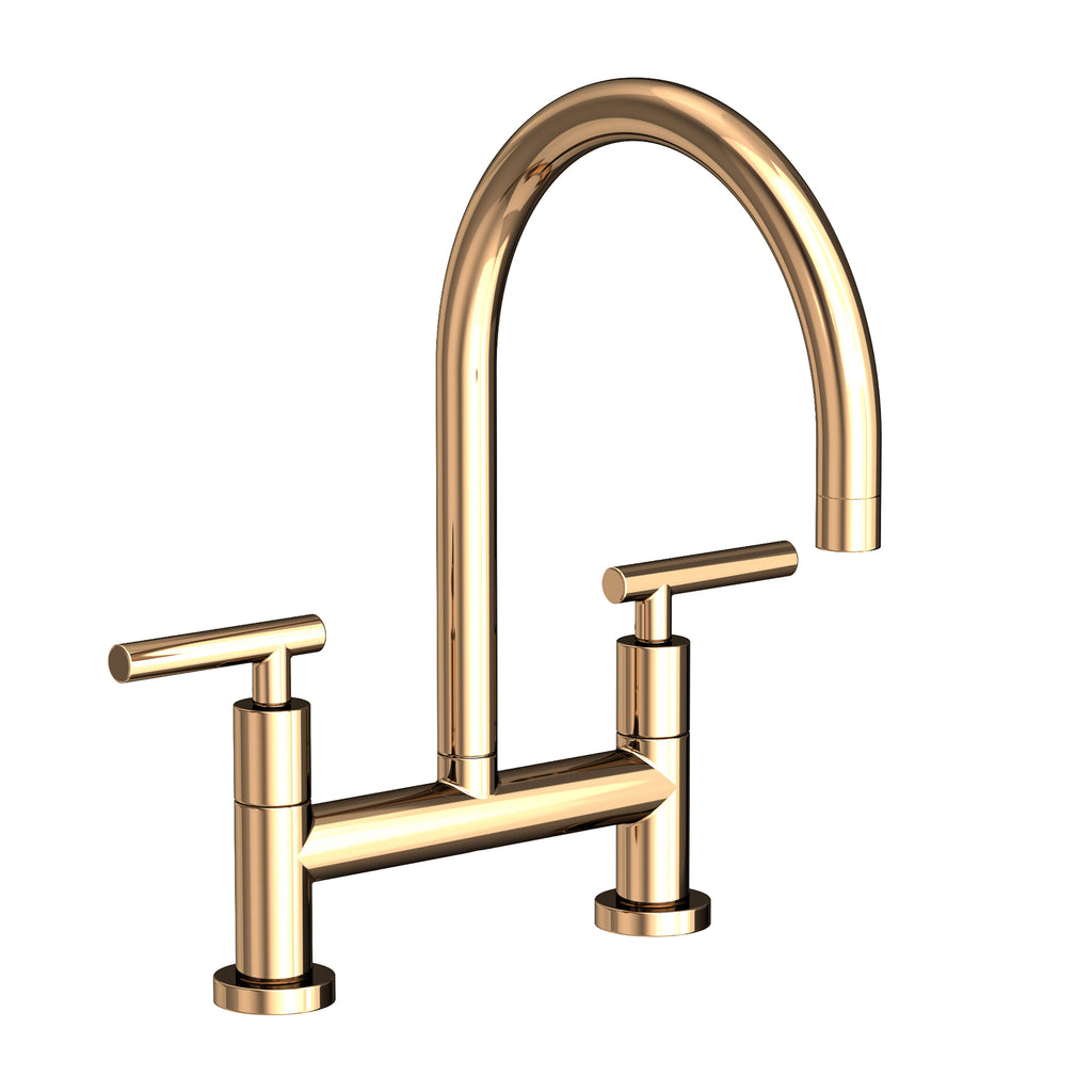 Newport Brass East Linear 1500-5403 — vista de producto — Oro Francés (PVD)