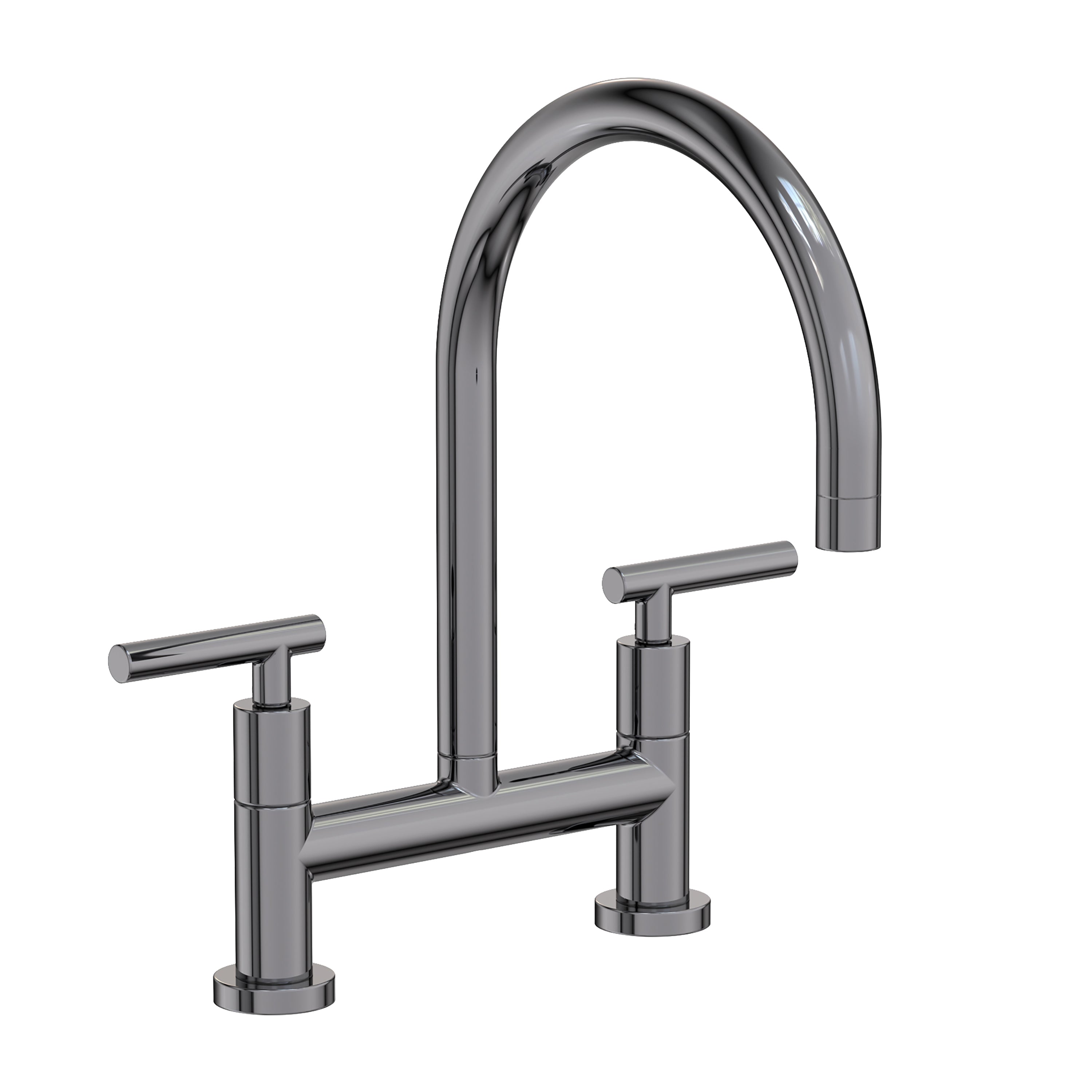 Newport Brass East Linear 1500-5403 — vista de producto — Cromo Medianoche