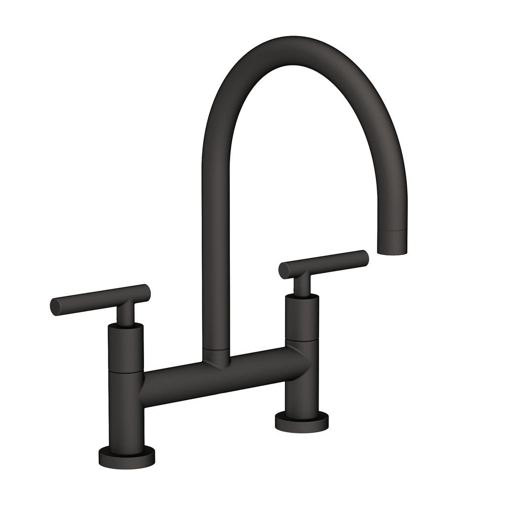 Newport Brass East Linear 1500-5403 — vista de producto — Negro Mate