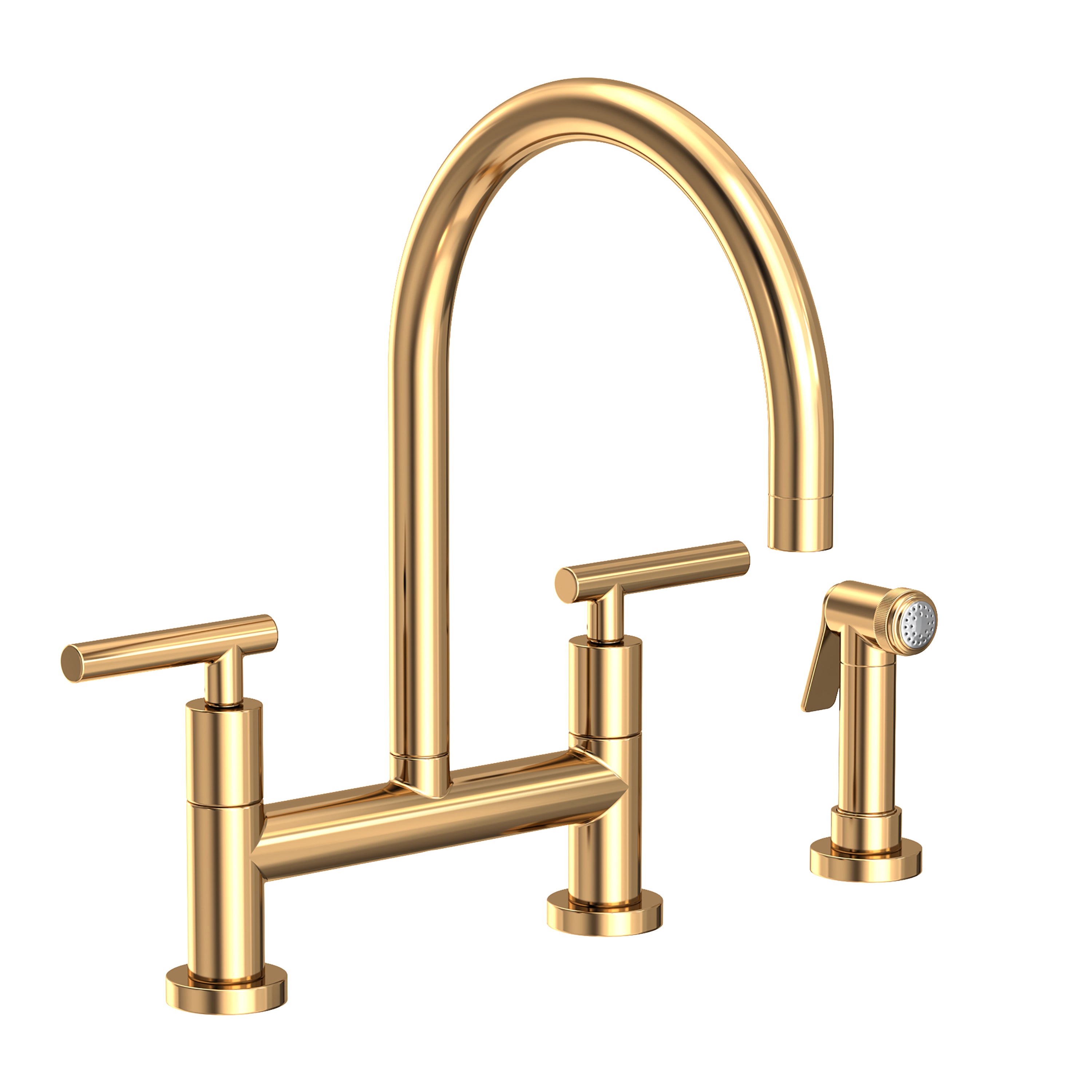 Newport Brass East Linear 1500-5413 — vista de producto — Latón sin Laca (Living)