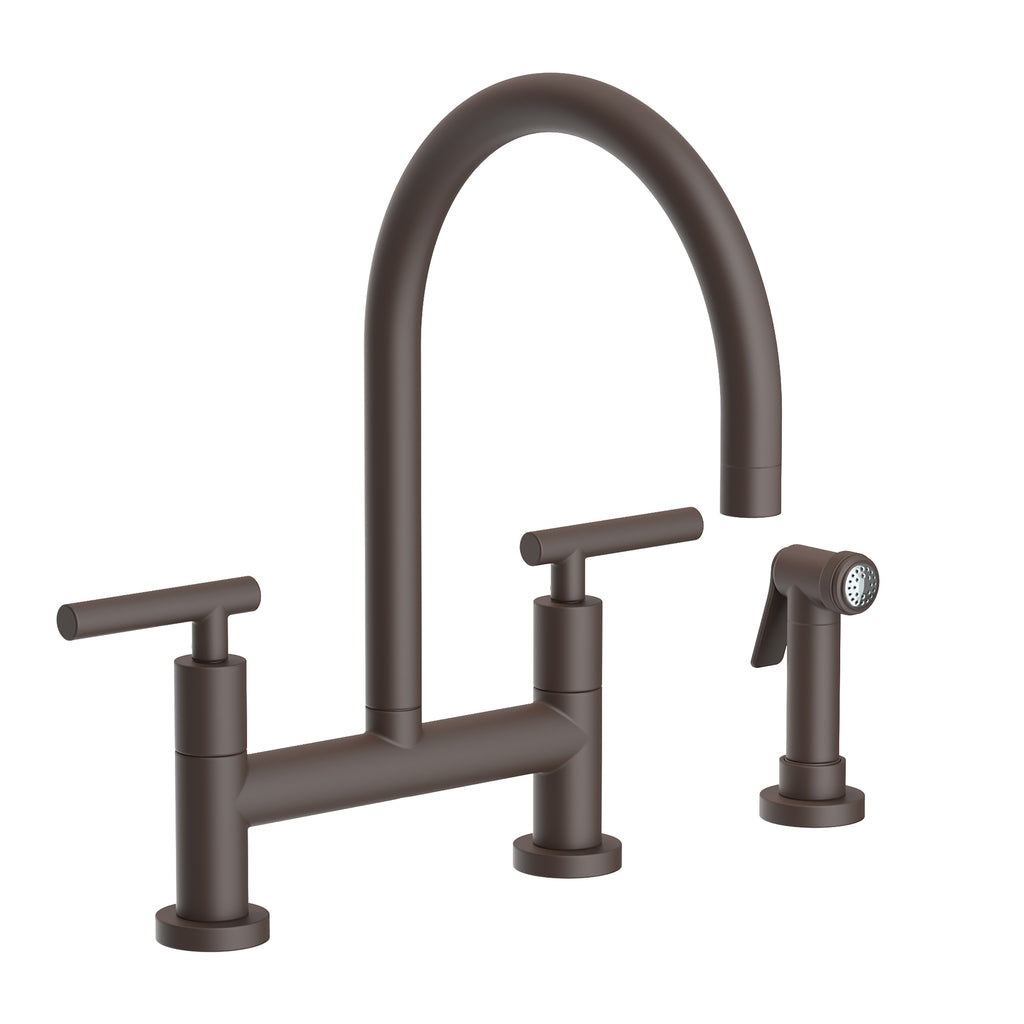 Newport Brass East Linear 1500-5413 — vista de producto — Bronce Aceitado