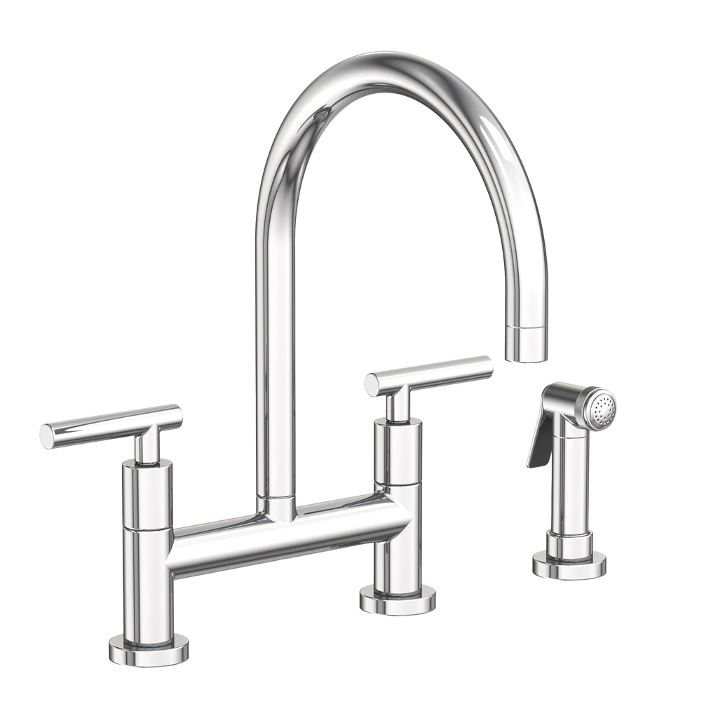 Newport Brass East Linear 1500-5413 — vista de producto — Cromo Pulido