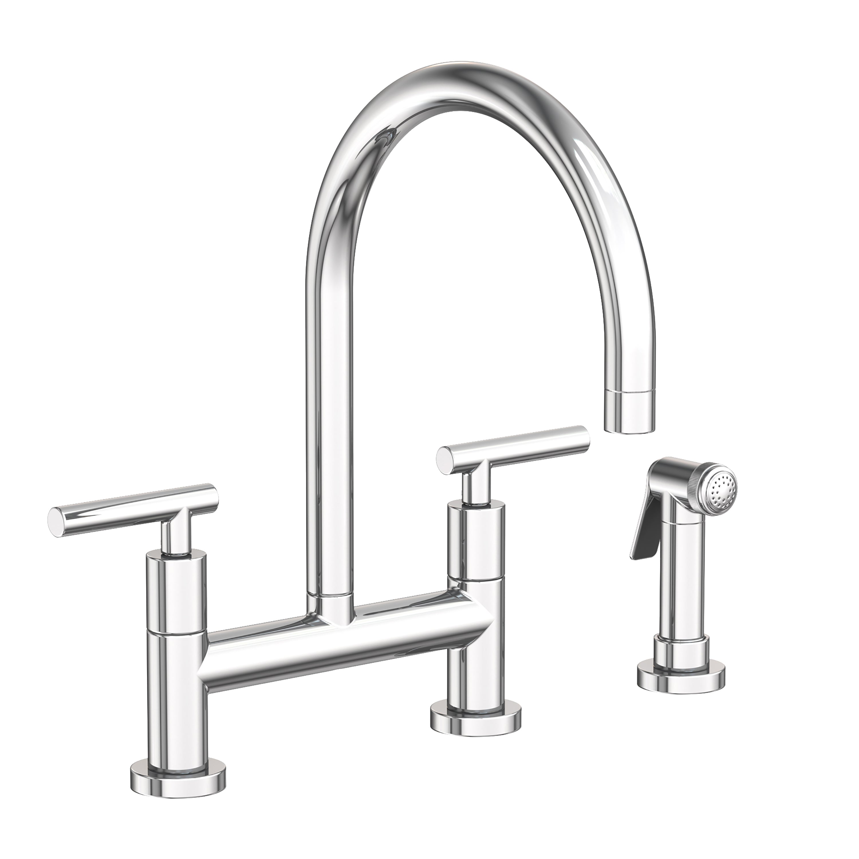 Newport Brass East Linear 1500-5413 — vista de producto — Cromo Pulido