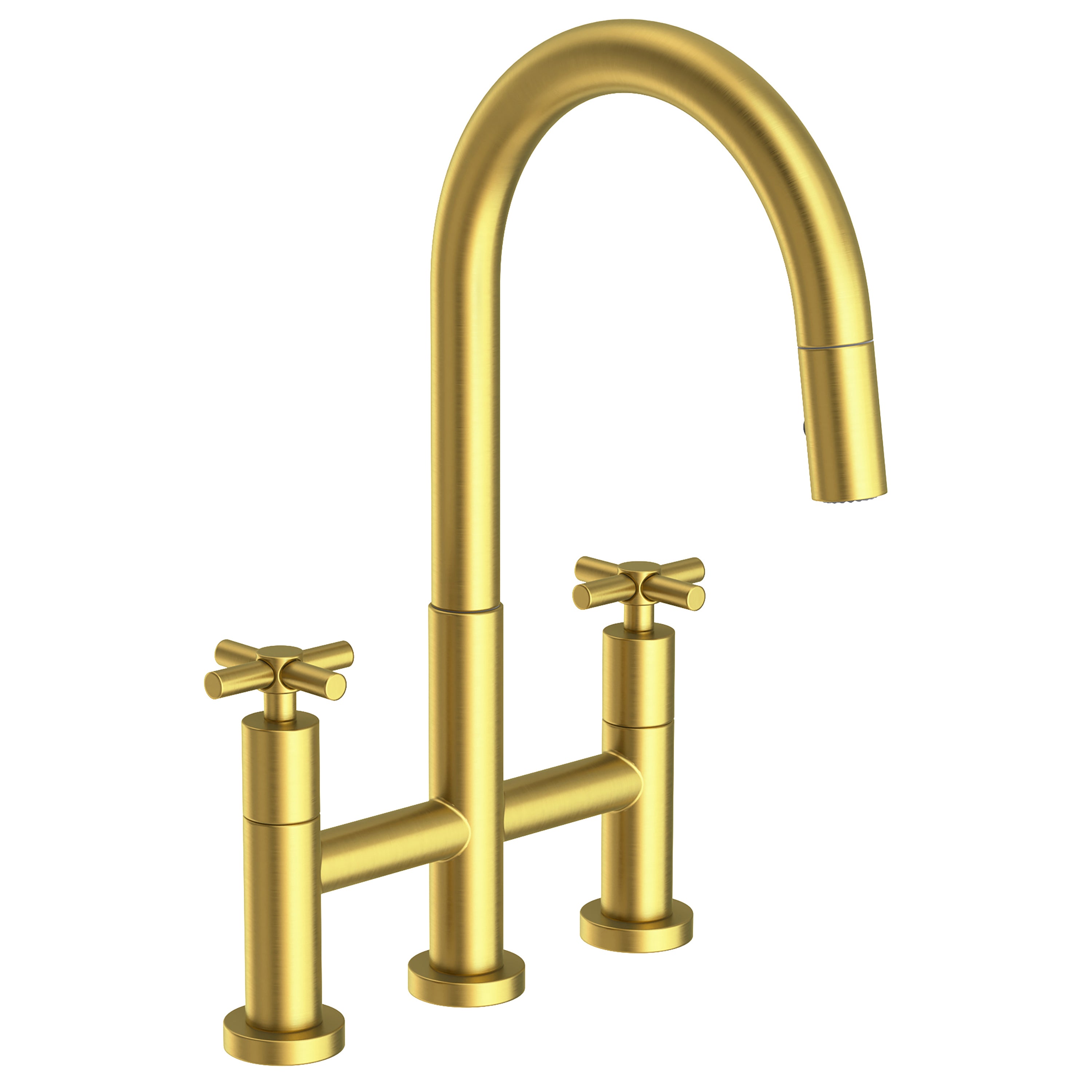 Newport Brass East Linear 1500-5462 — vista de producto — Latón Satinado (PVD)