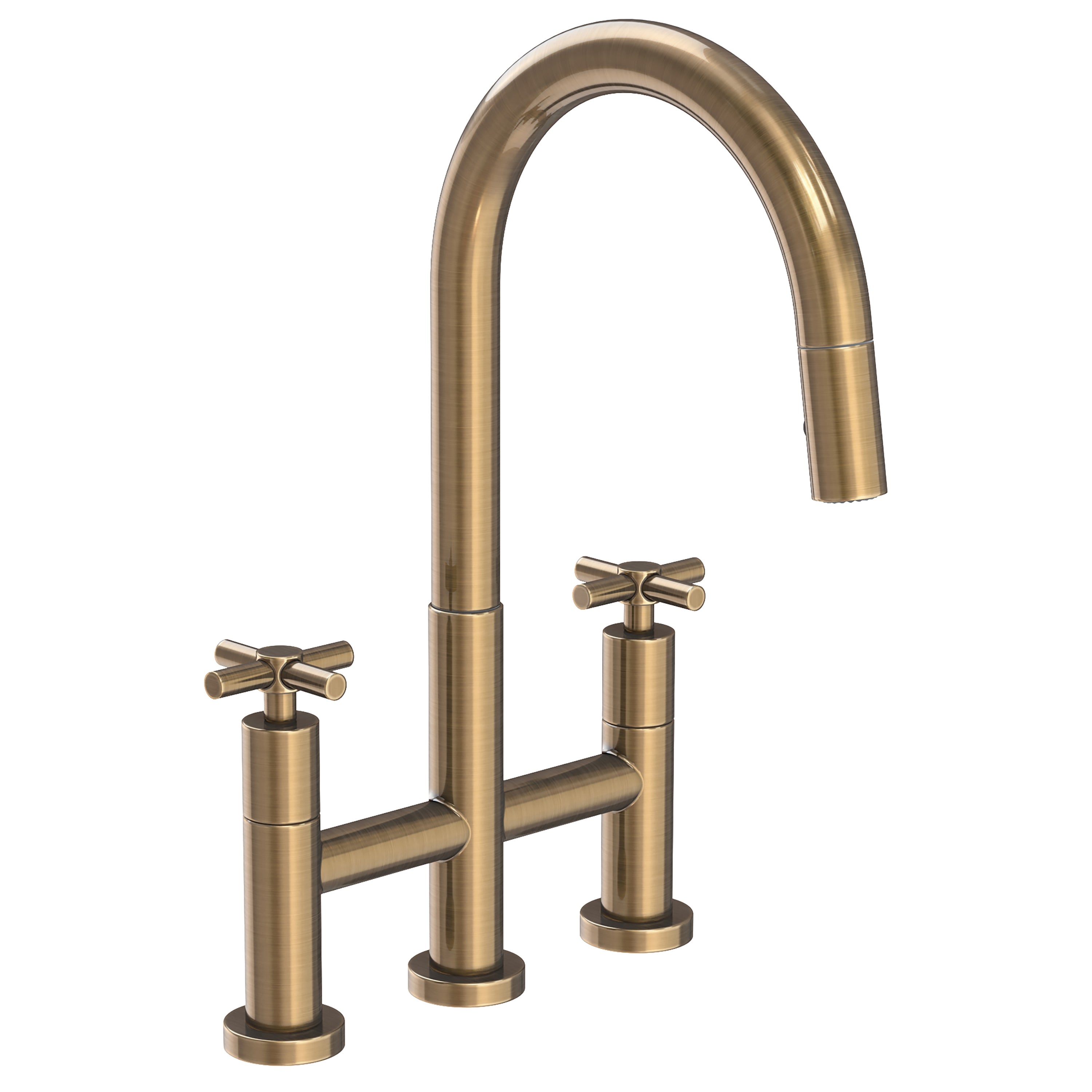 Newport Brass East Linear 1500-5462 — vista de producto — Latón Antiguo