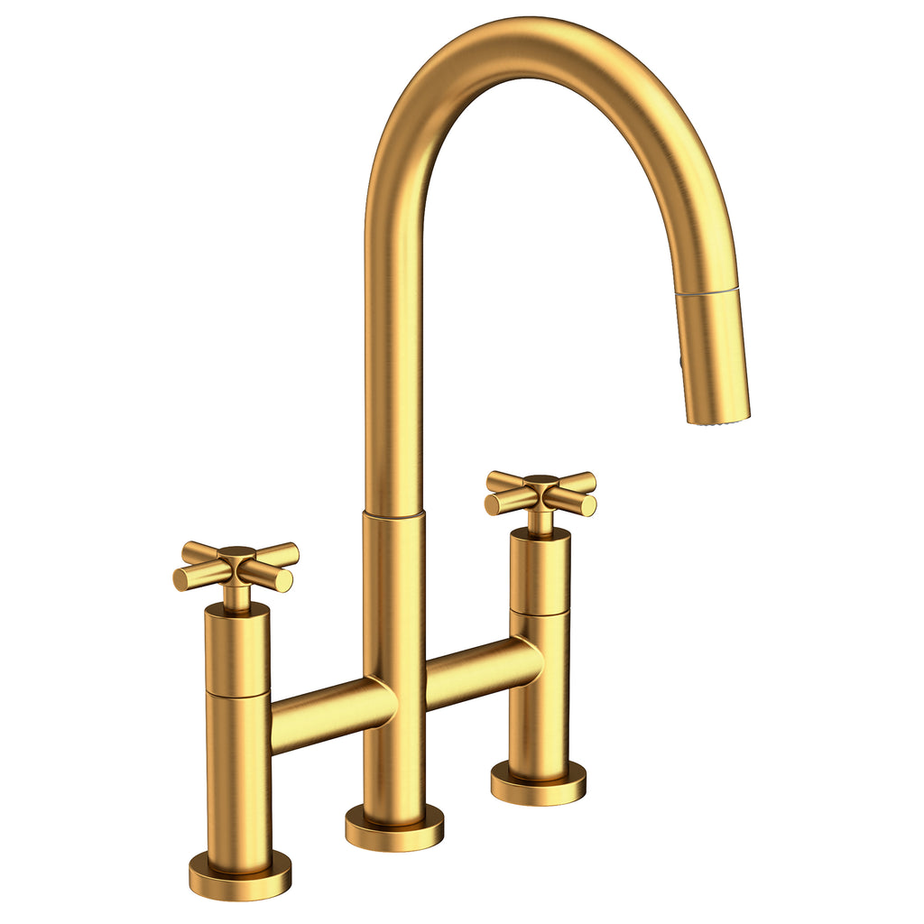 Newport Brass East Linear 1500-5462 — vista de producto — Oro Satinado (PVD)