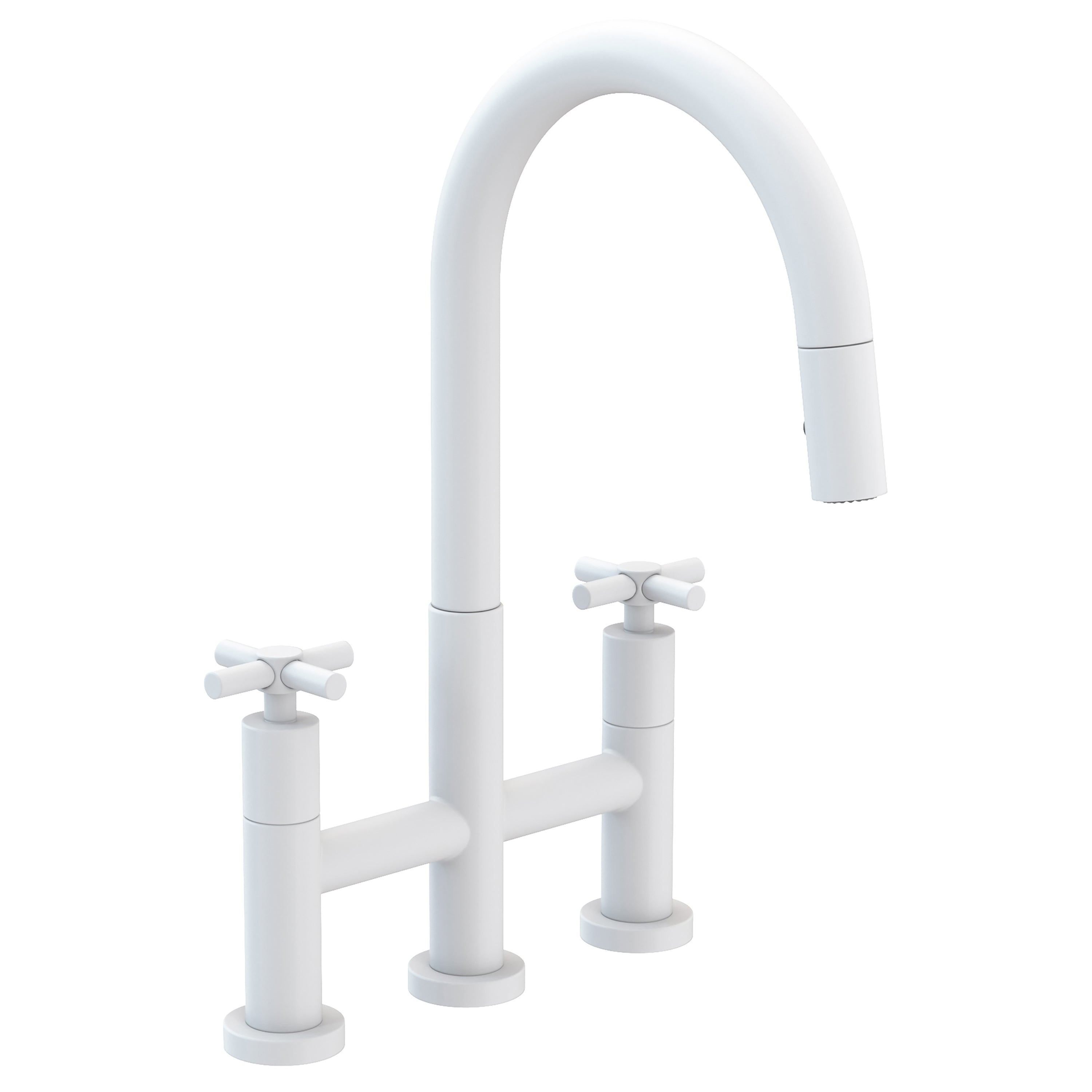 Newport Brass East Linear 1500-5462 — vista de producto — Blanco Mate