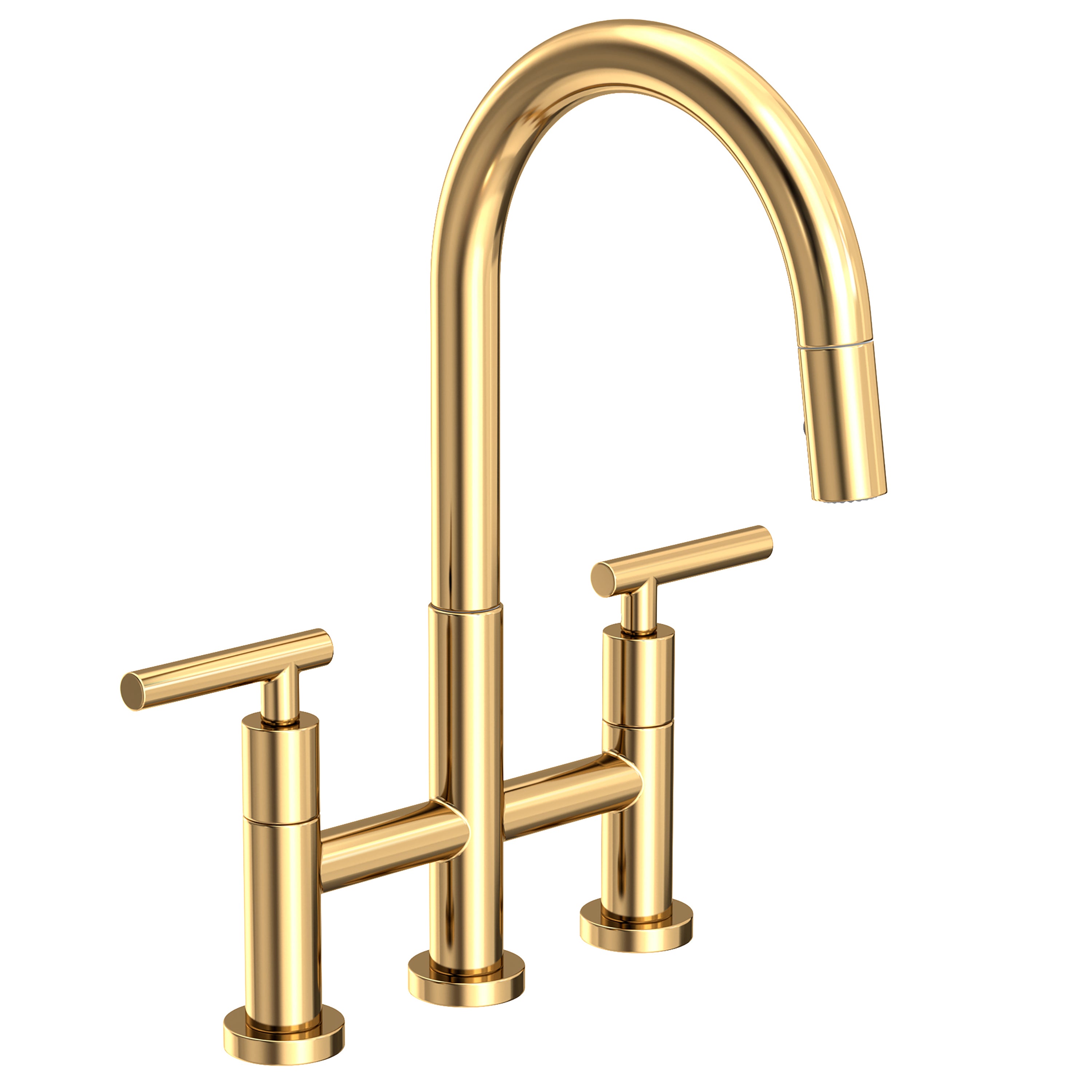 Newport Brass East Linear 1500-5463 — vista de producto — Latón sin Laca (Living)