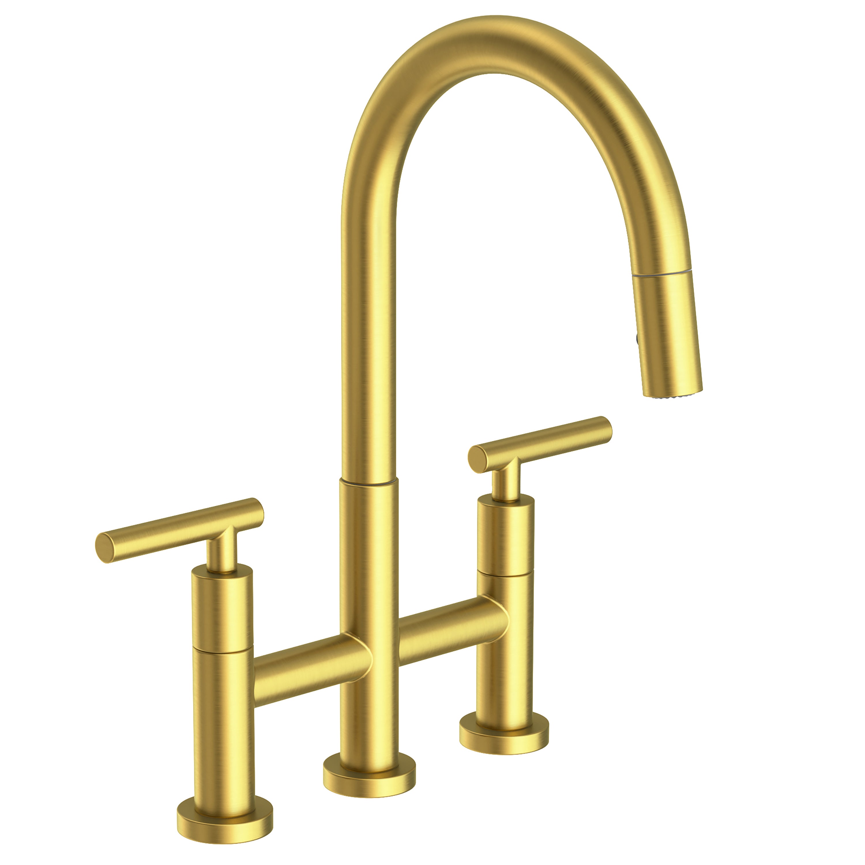 Newport Brass East Linear 1500-5463 — vista de producto — Latón Satinado (PVD)