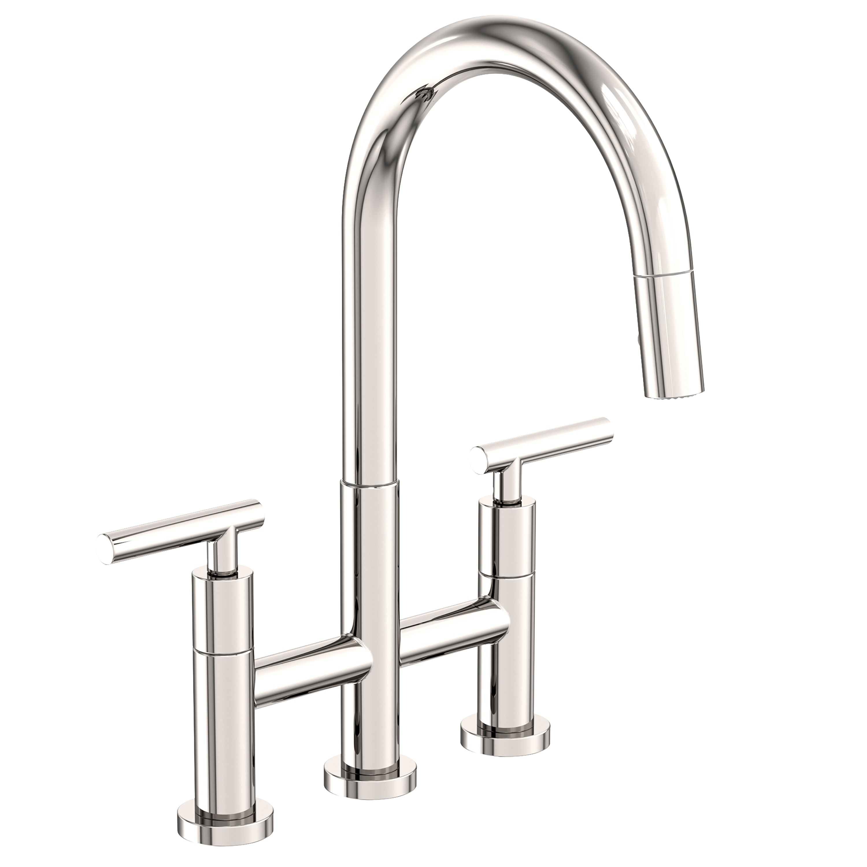Newport Brass East Linear 1500-5463 — vista de producto — Níquel Pulido (Natural)