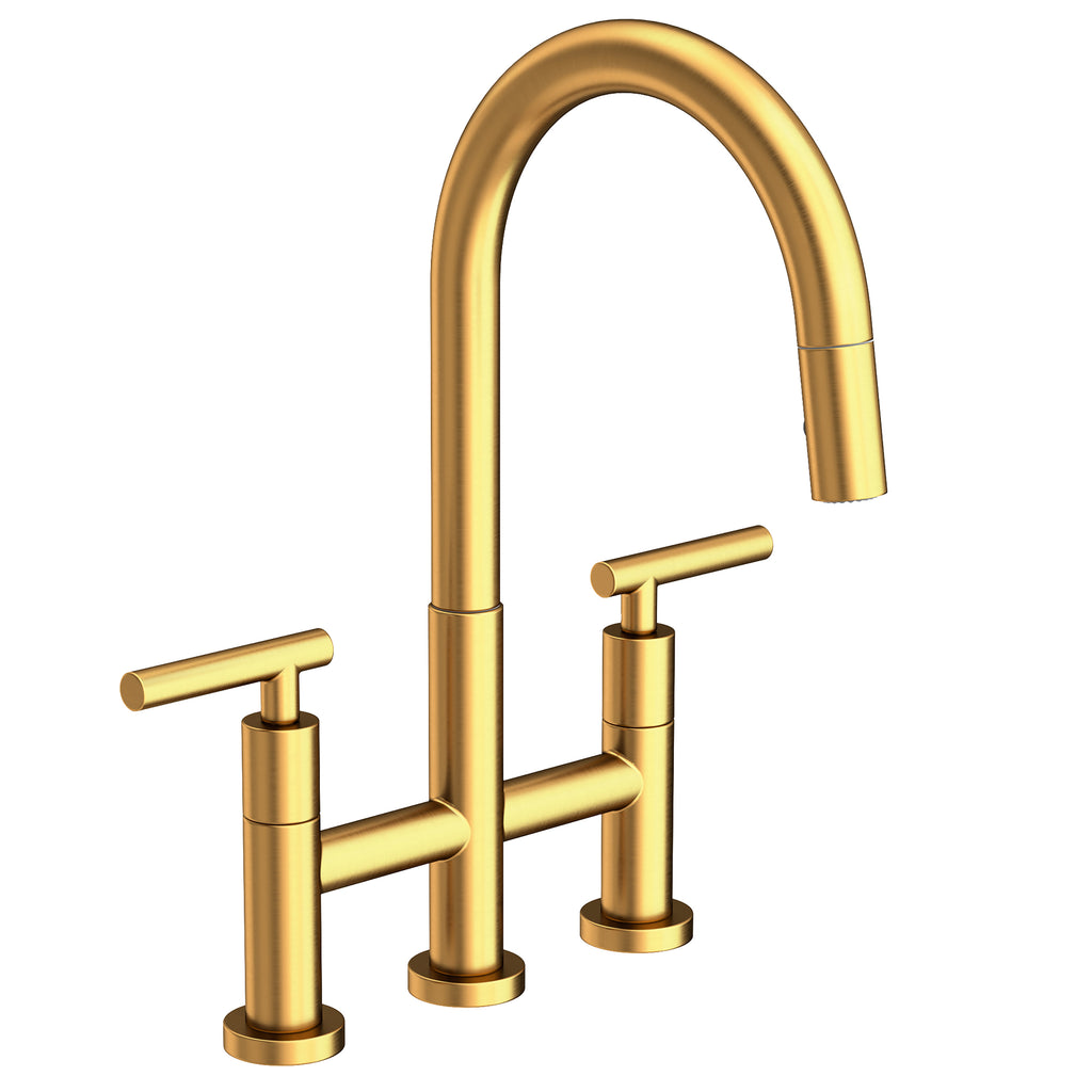 Newport Brass East Linear 1500-5463 — vista de producto — Oro Satinado (PVD)