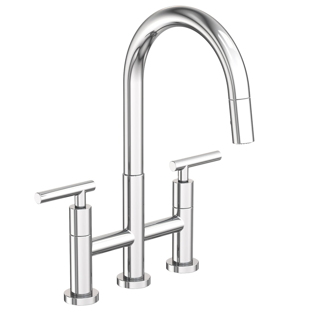 Newport Brass East Linear 1500-5463 — vista de producto — Cromo Pulido