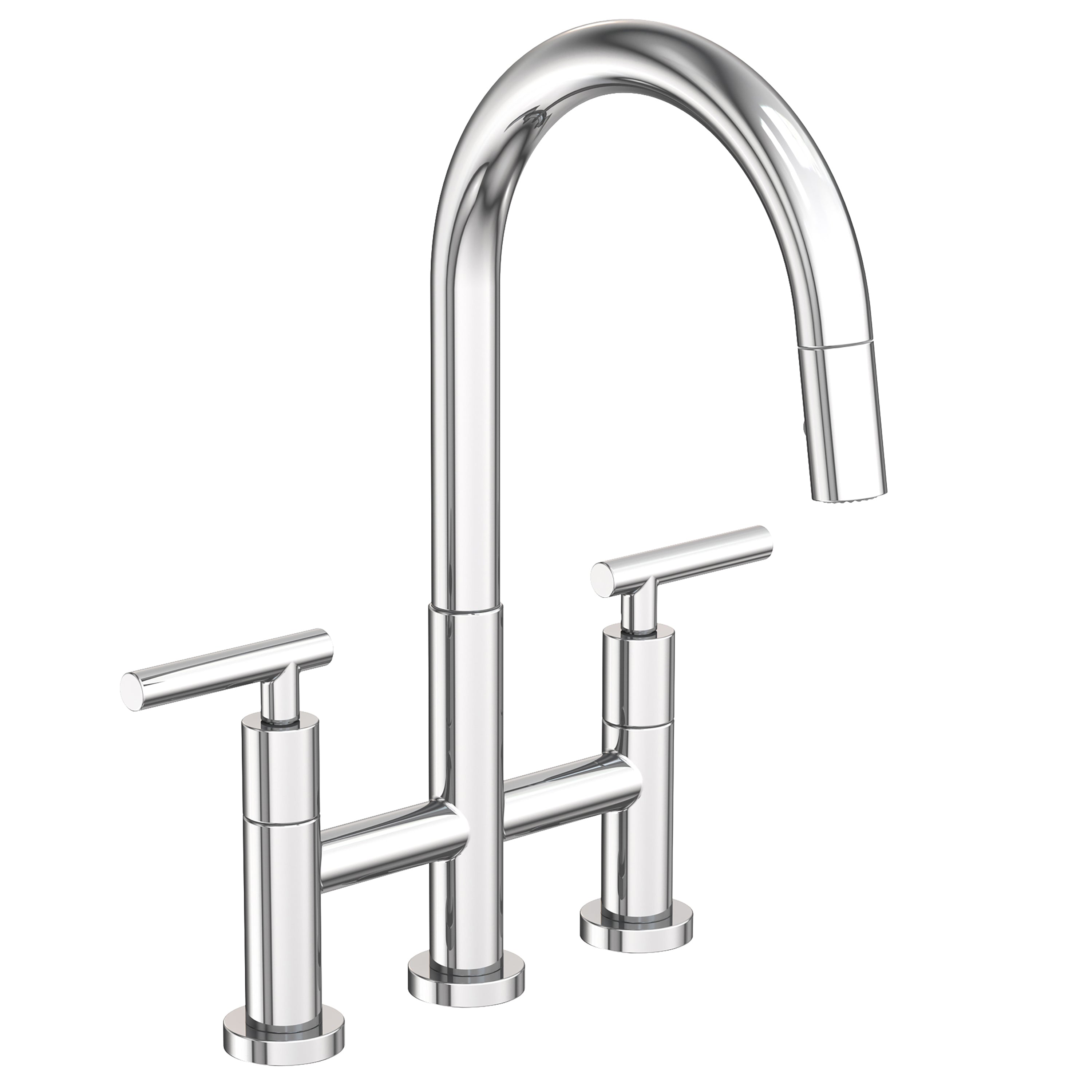 Newport Brass East Linear 1500-5463 — vista de producto — Cromo Pulido