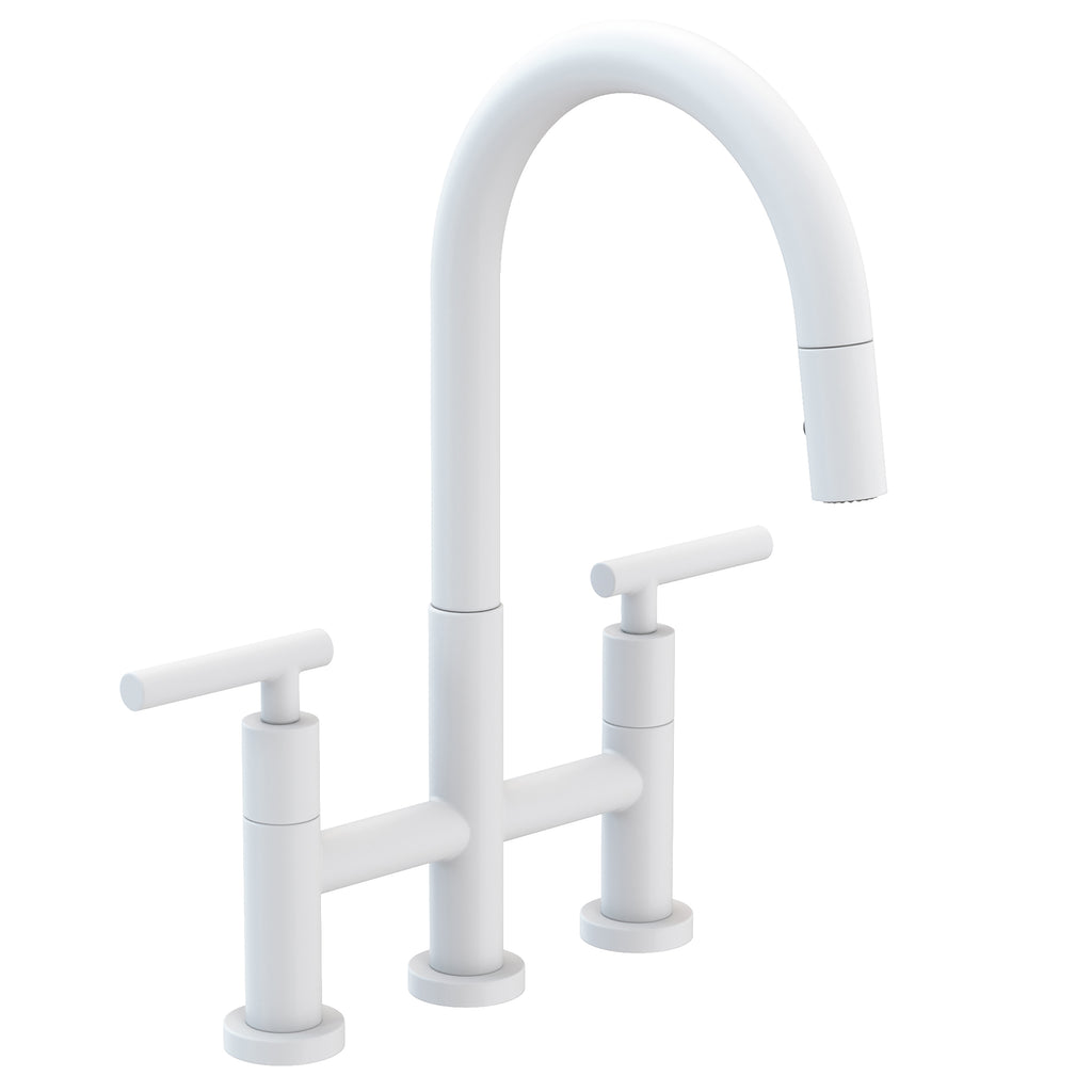 Newport Brass East Linear 1500-5463 — vista de producto — Blanco Mate
