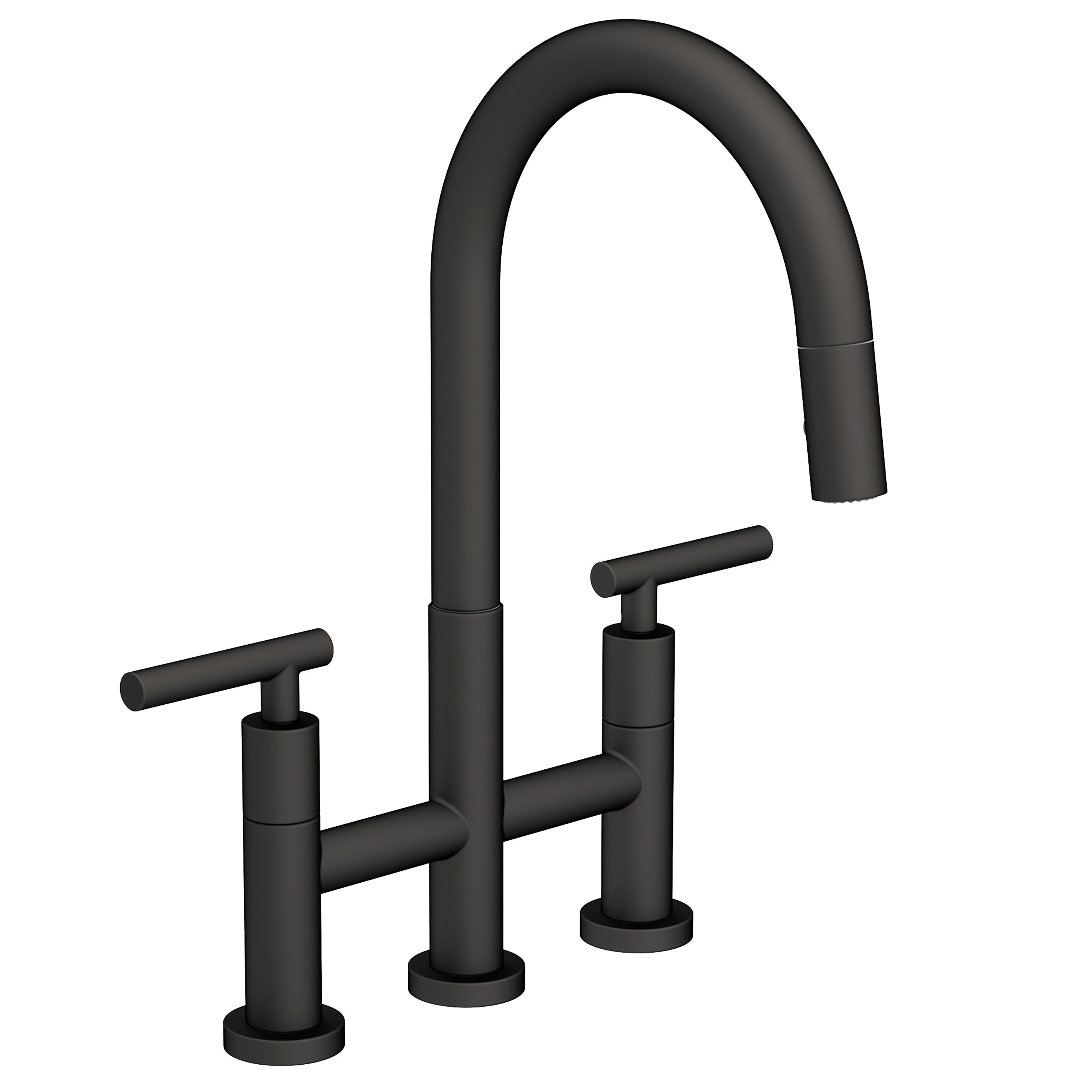 Newport Brass East Linear 1500-5463 — vista de producto — Negro Mate
