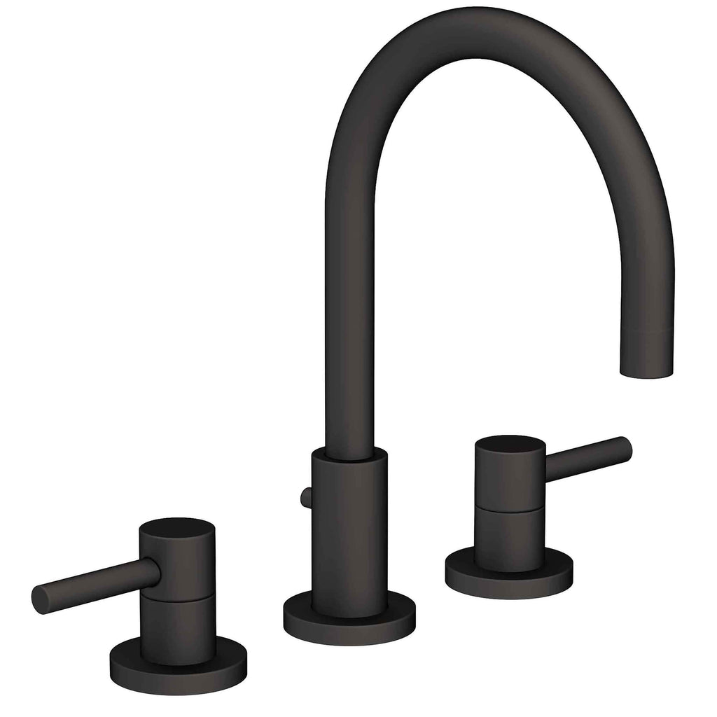 Newport Brass East Linear 1500 — vista de producto — Negro Mate