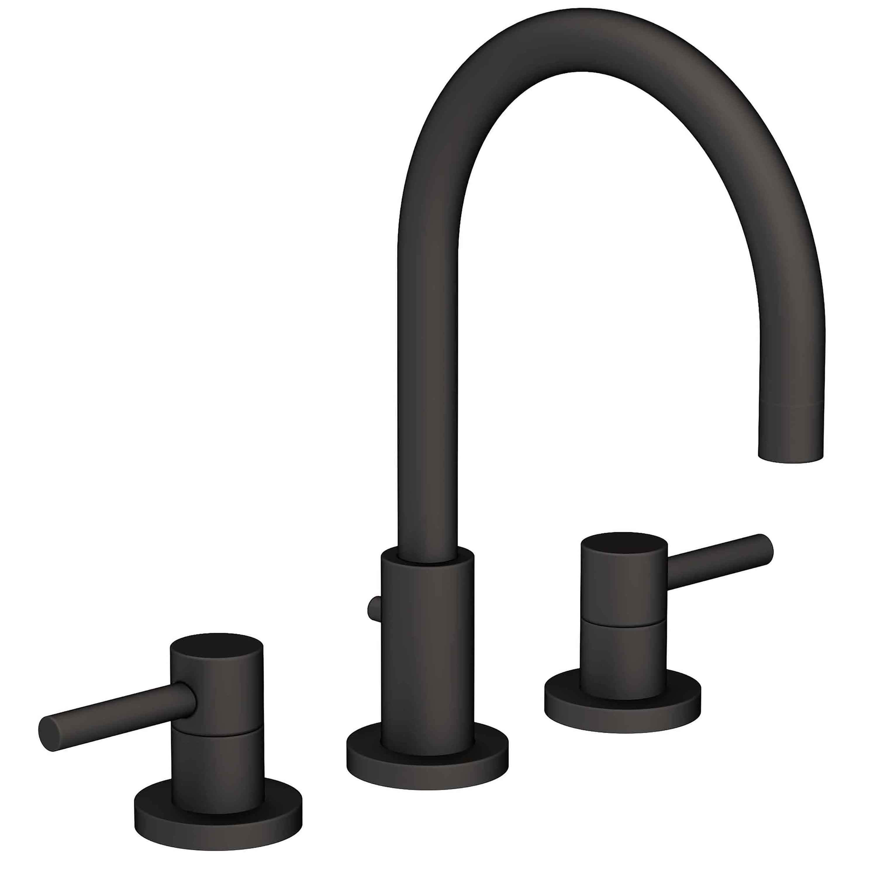 Newport Brass East Linear 1500 — vista de producto — Negro Mate