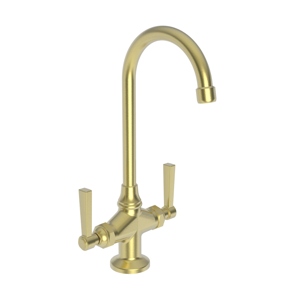 Newport Brass Chesterfield 1628 — vista de producto — Latón Satinado (PVD)