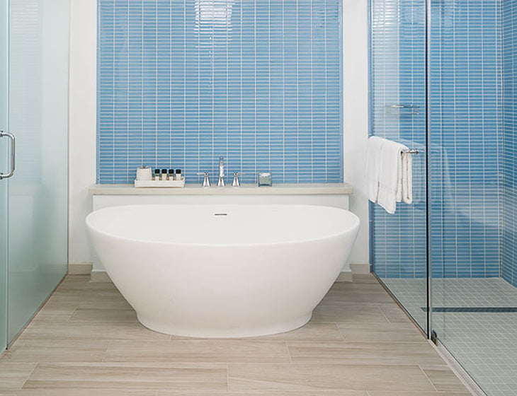 MTI Elise bañera independiente de SculptureStone — vista de producto