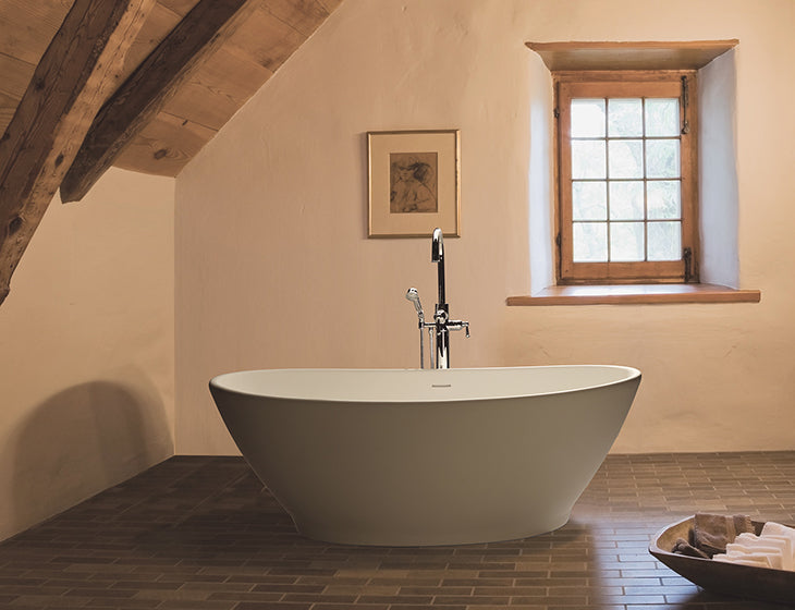 MTI Elise bañera independiente de SculptureStone — vista de producto