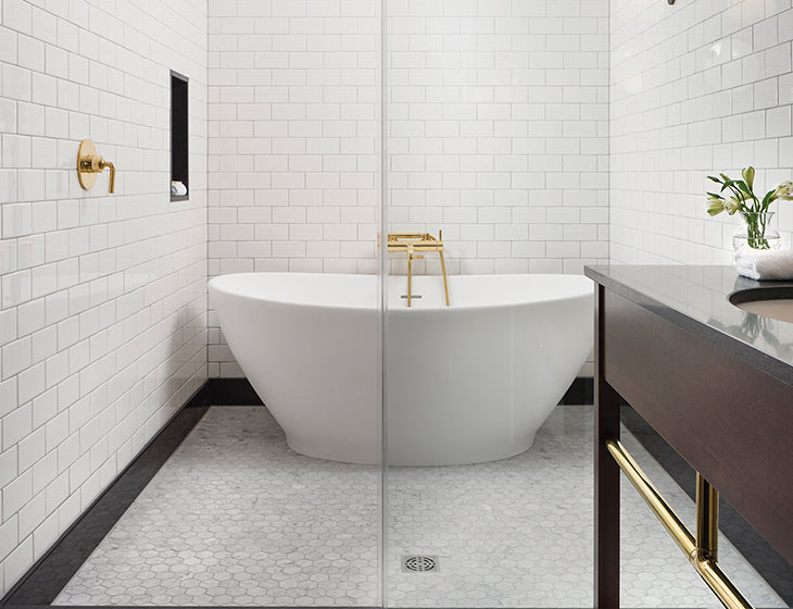 MTI Elise bañera independiente de SculptureStone — vista de producto