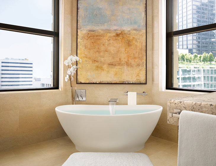 MTI Elise bañera independiente de SculptureStone — vista de producto