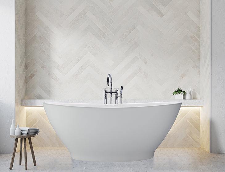 MTI Elise bañera independiente de SculptureStone — vista de producto