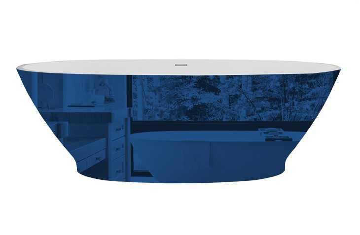 MTI Alissa en color Azul Zafiro — SculptureStone