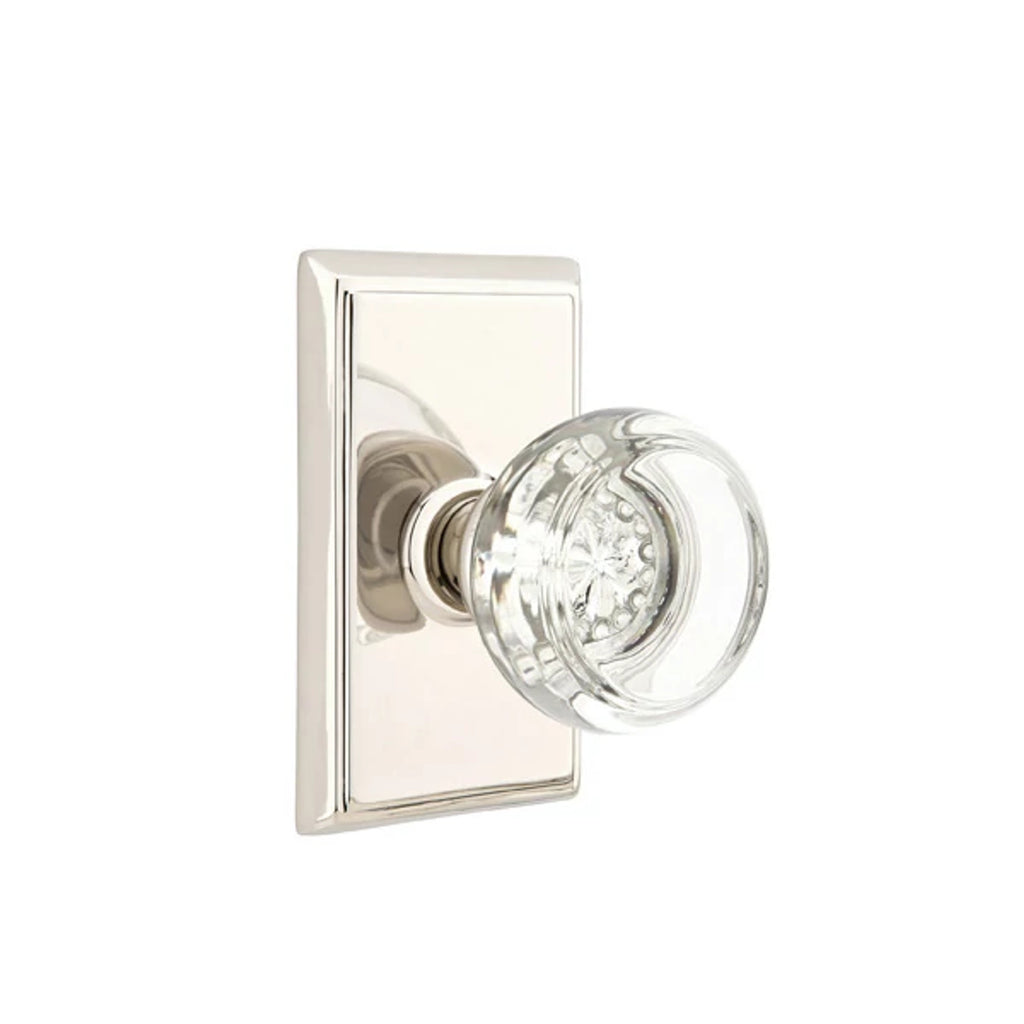 Níquel Pulido · Rectangular Rosette