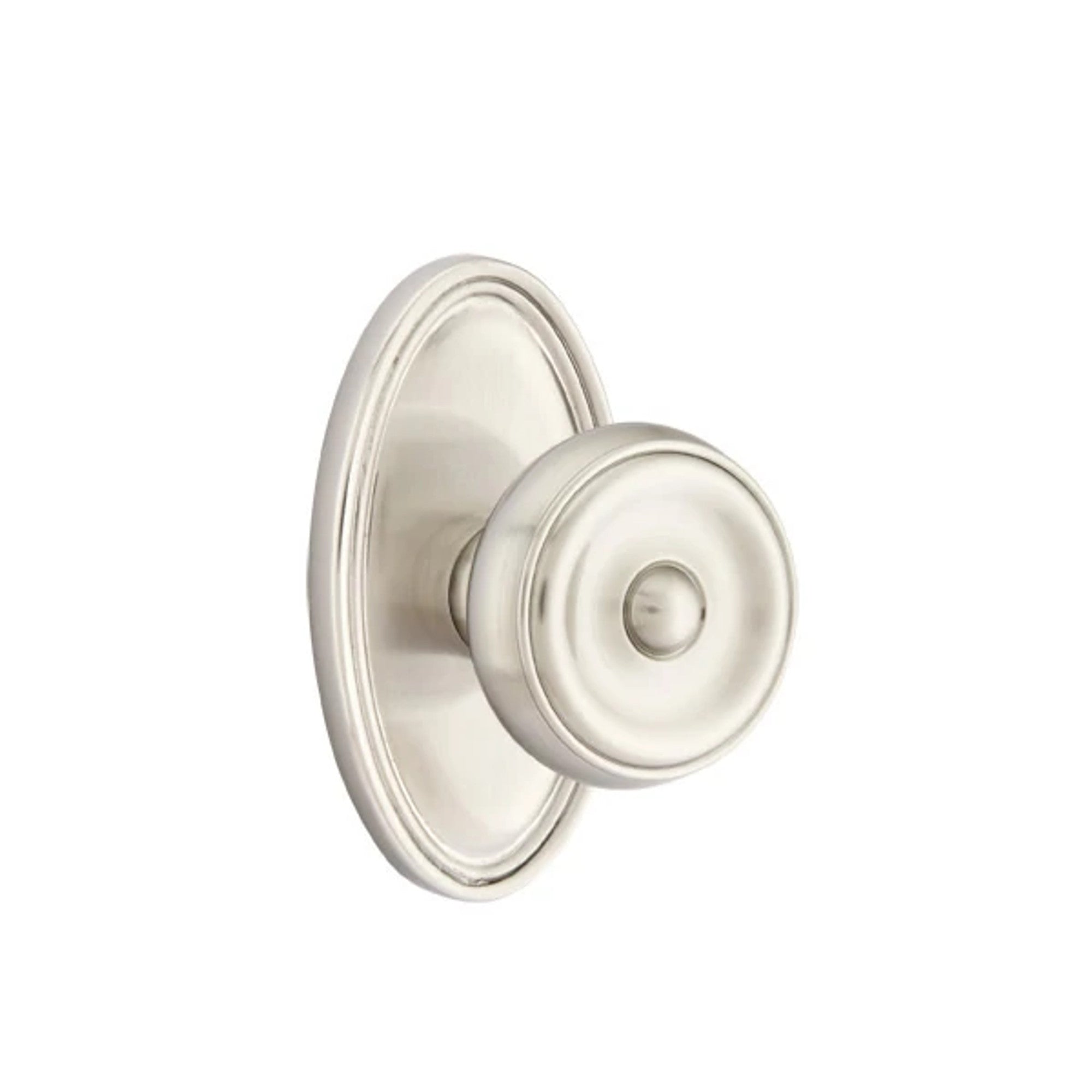 Níquel Satinado · Oval Rosette