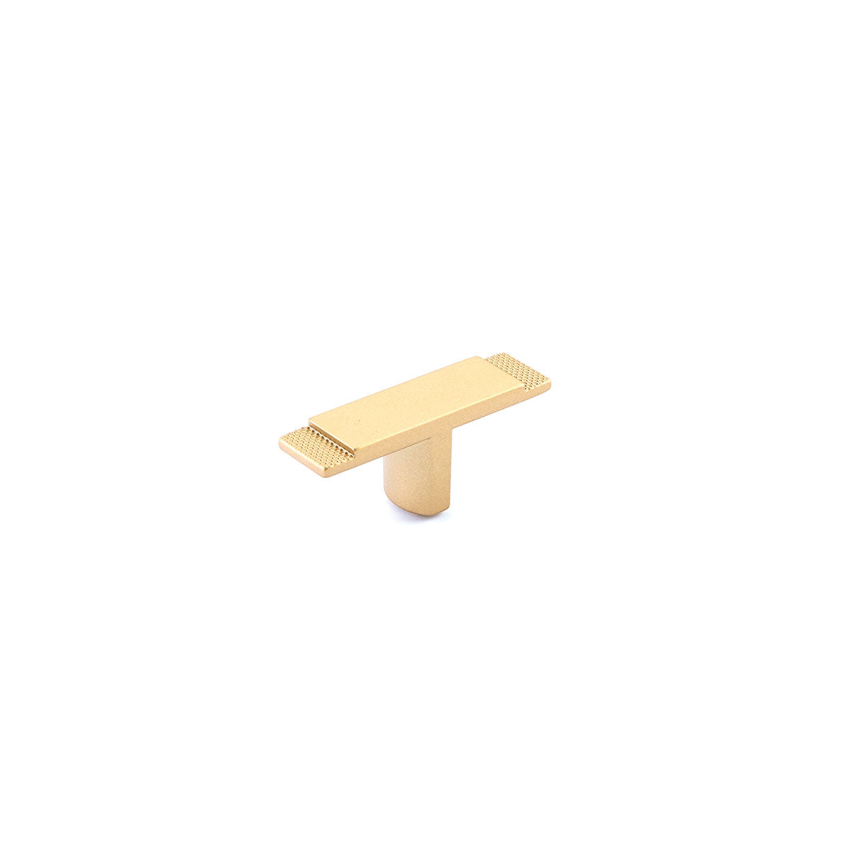 Schaub Perilla Quadrato Wide, 2-3/8" — Latón Satinado Signature