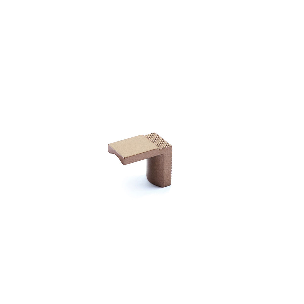 Schaub Jaladera de Dedo Quadrato Wide, 1-1/8" — Bronce Satinado